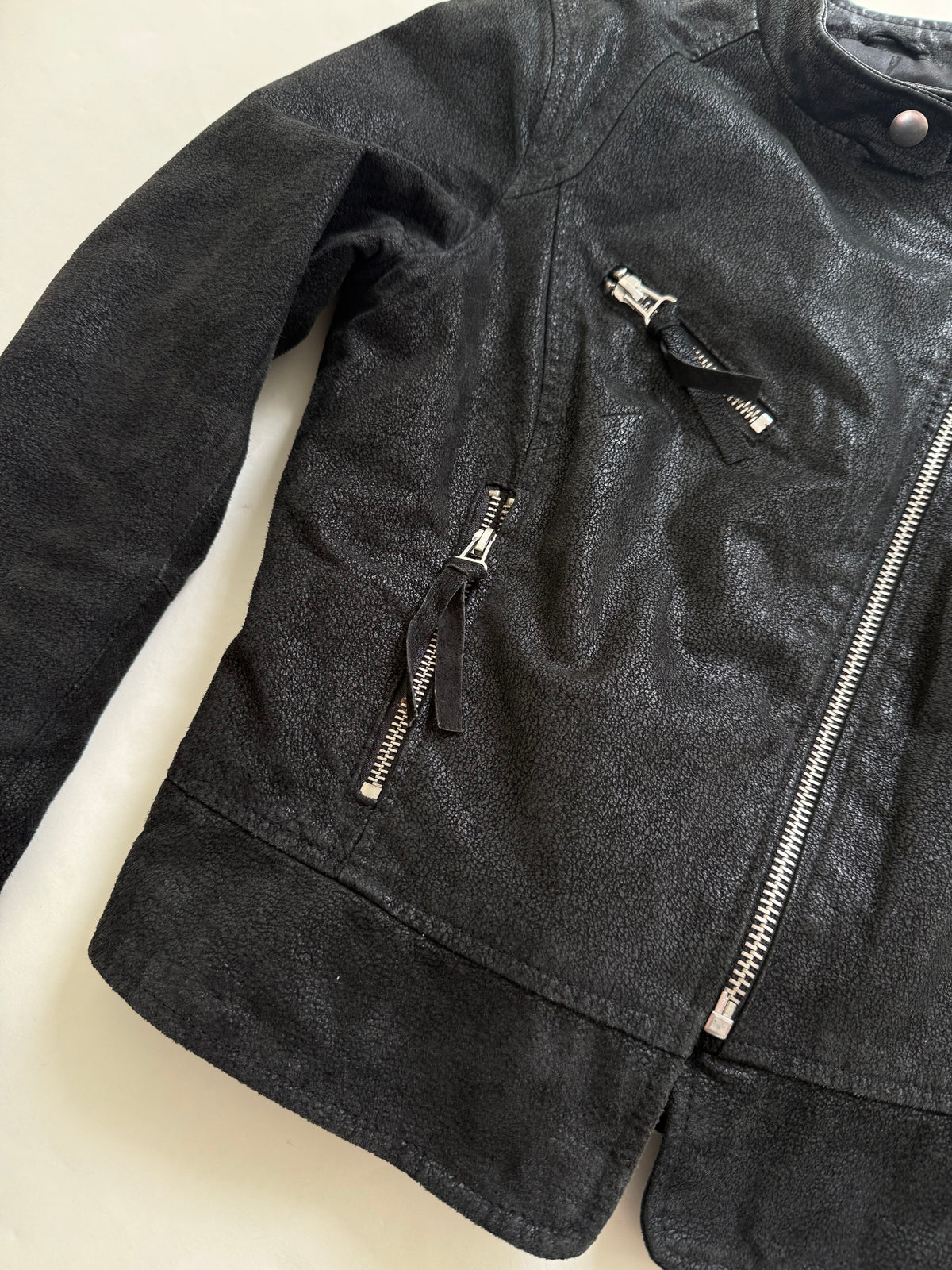 Vintage Leather Jacket (UK8)