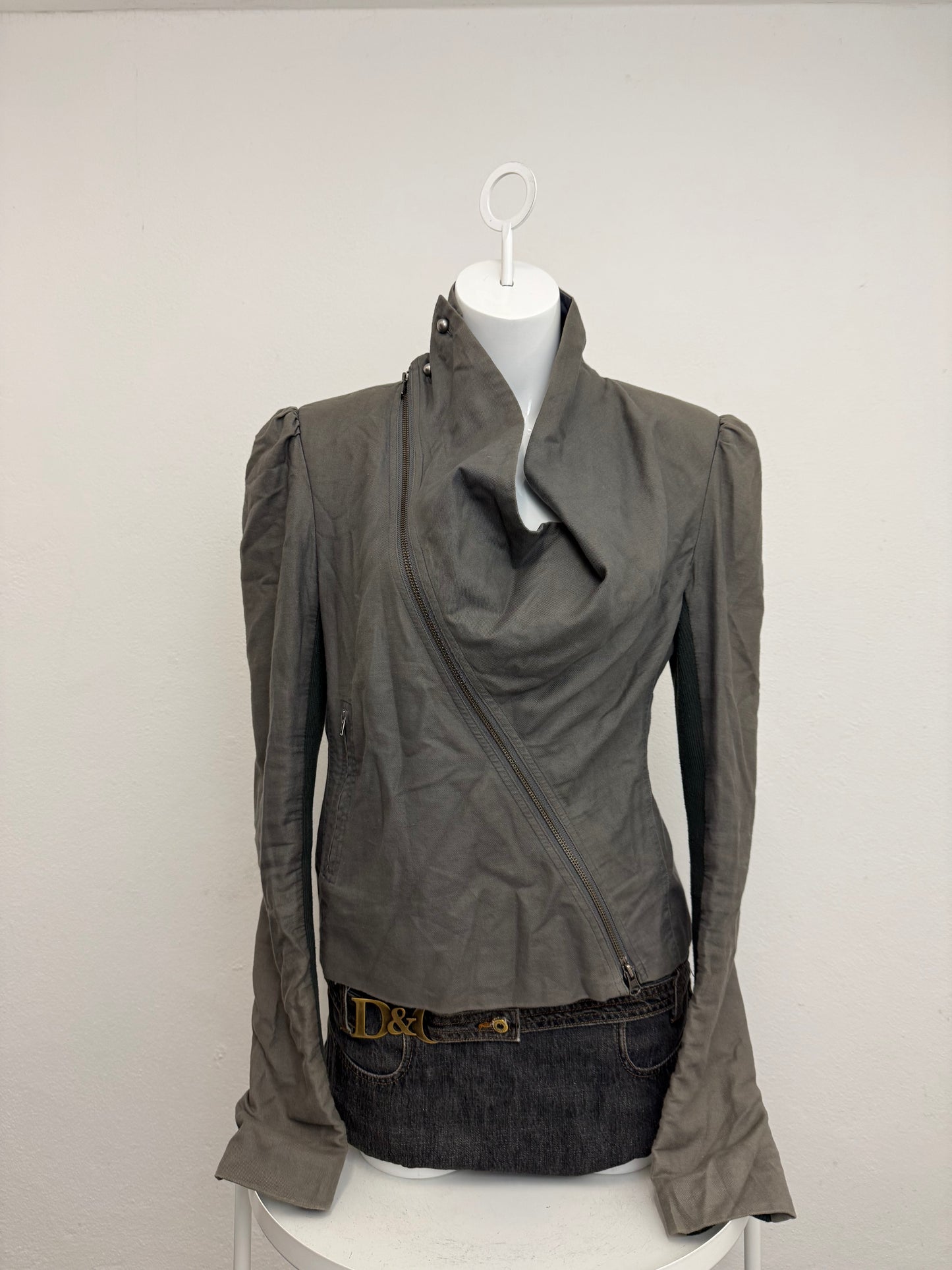 Allsaints Asymmetric Jacket (UK14)