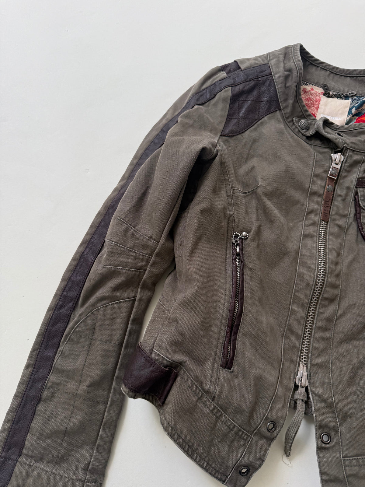 Vintage Diesel Fitted Utility Jacket (M)