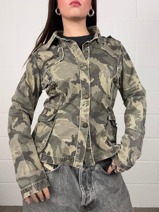 Morgan De Toi Camo Jacket (S)