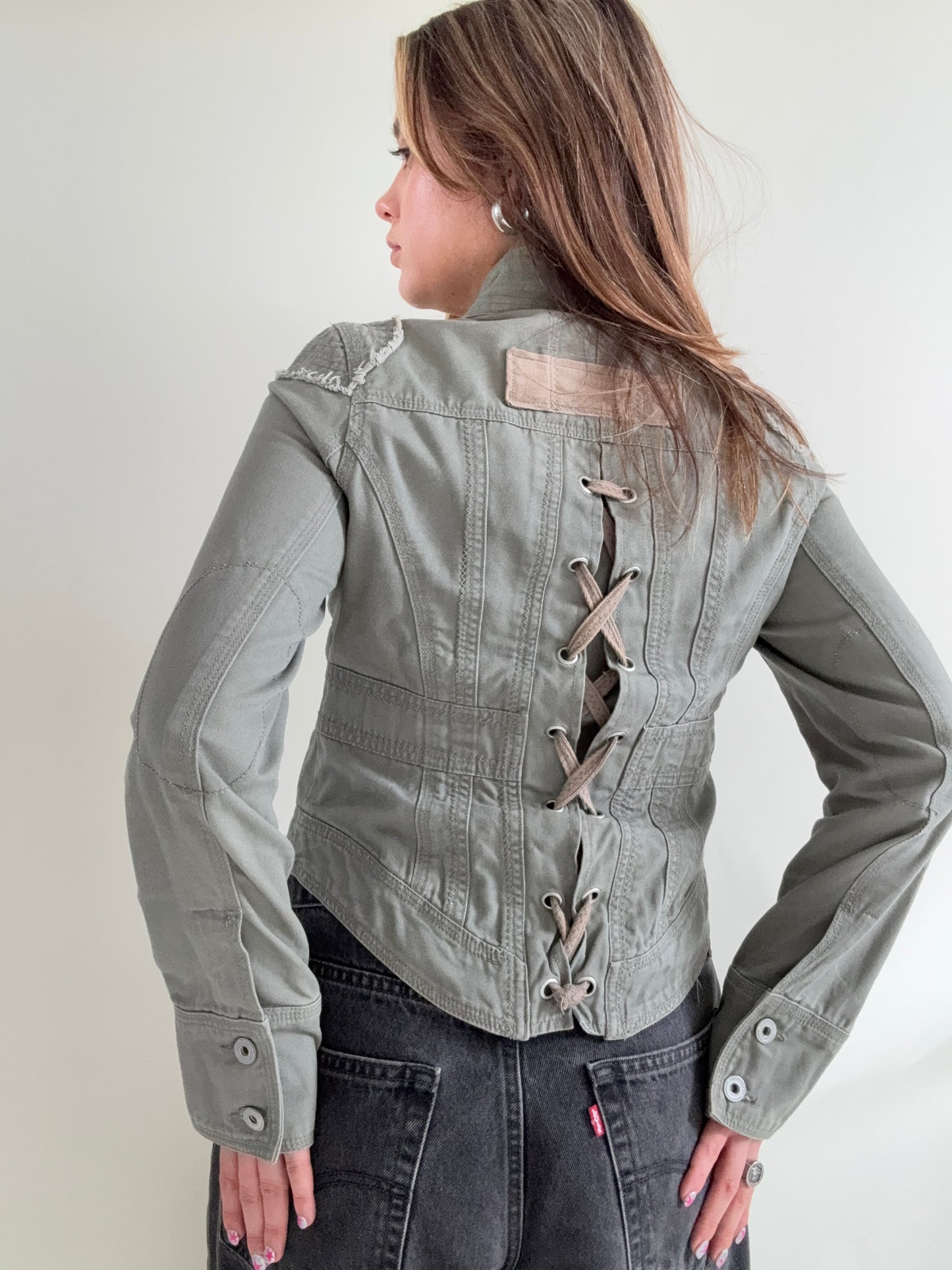 Y2K Corset Jacket (UK14)