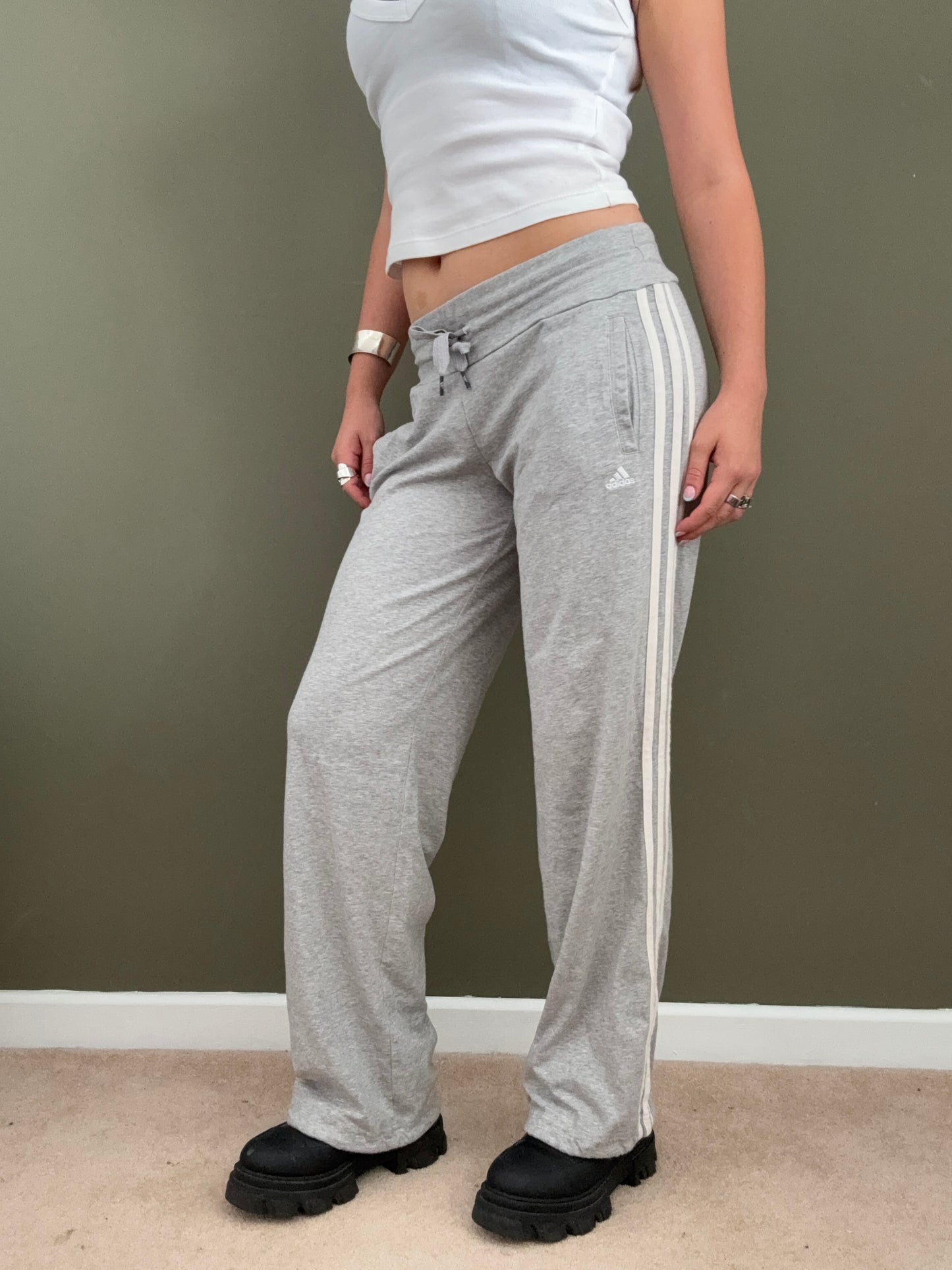 Adidas Straight Leg Joggers (S)