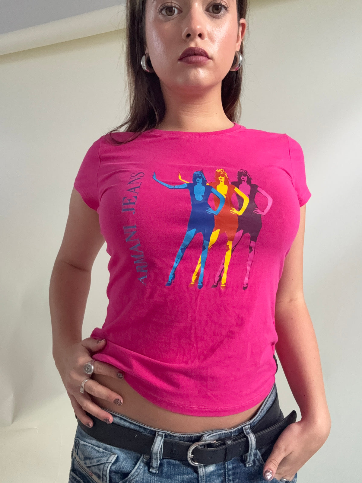 Armani Jeans Baby Tee (UK14)