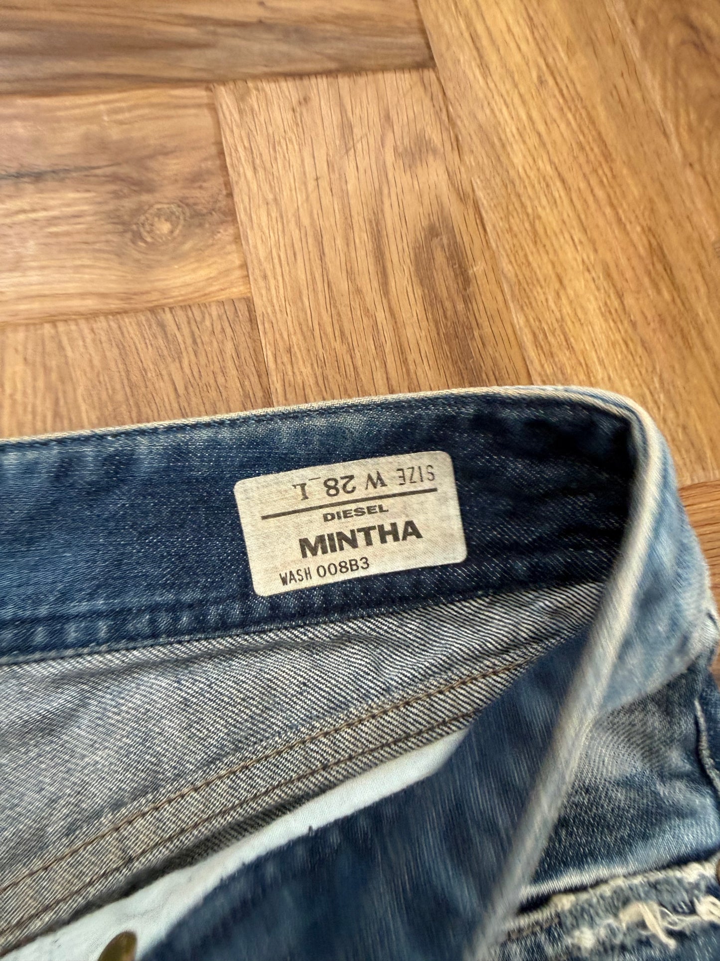 Diesel Mini Denim Shorts (XS)