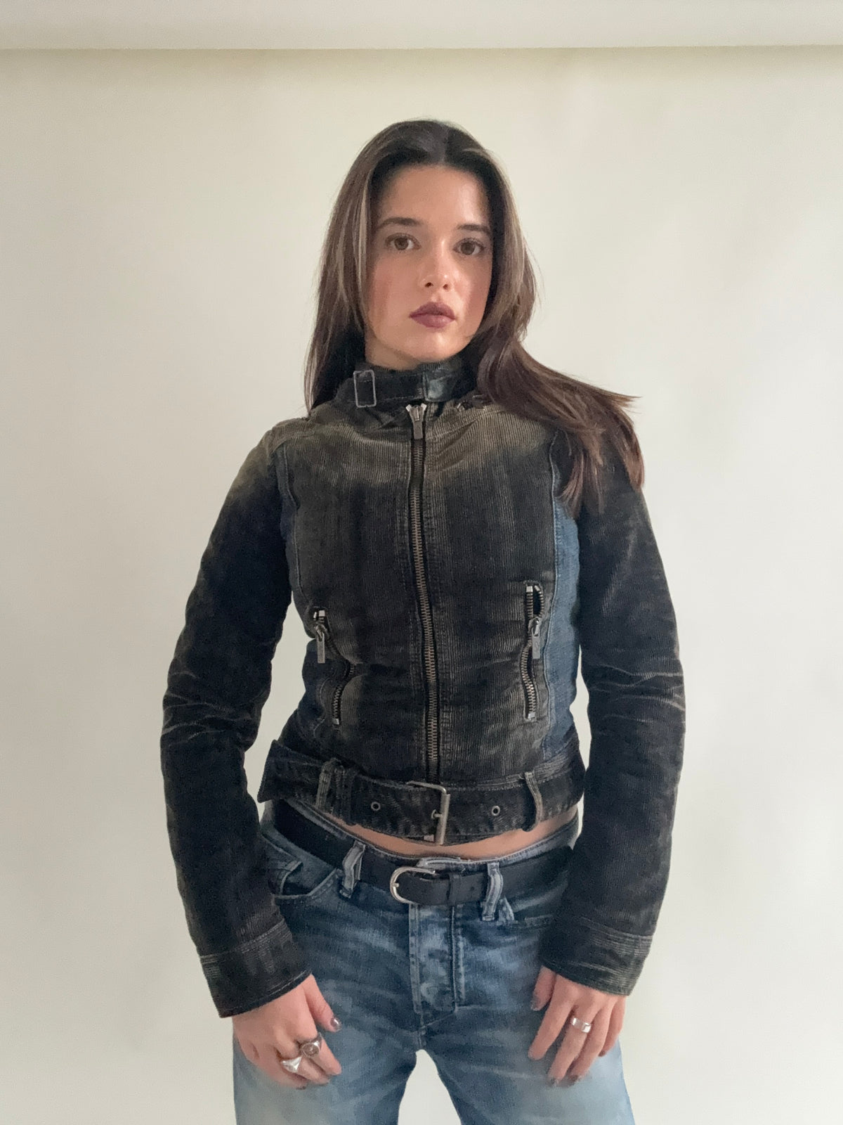 Vintage Diesel Buckle Jacket (S)