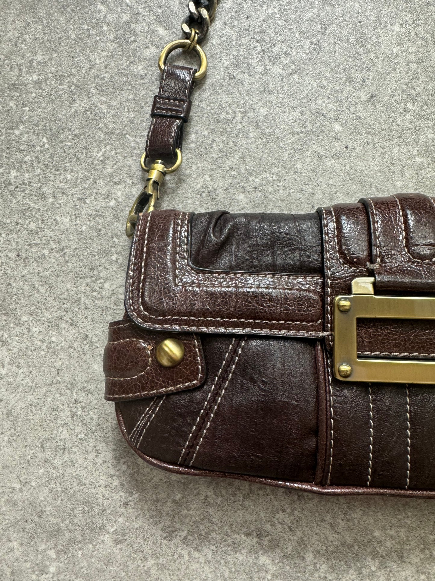 Guess Brown Shoulder Bag