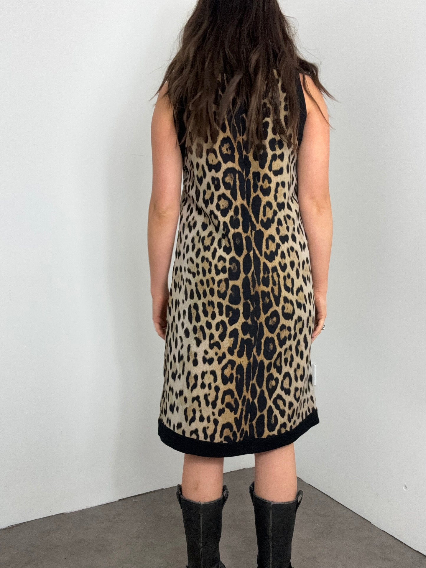 Moschino Leopard Print Dress