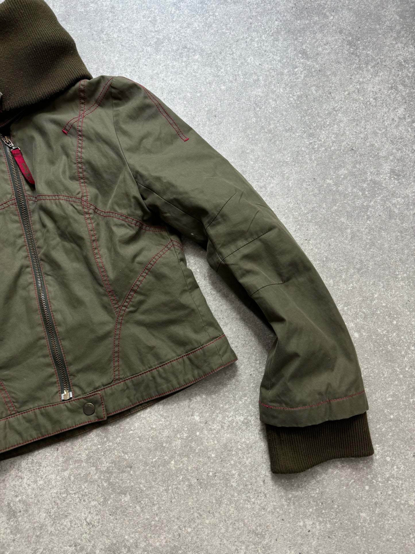 Khaki Fitted Jacket (S)