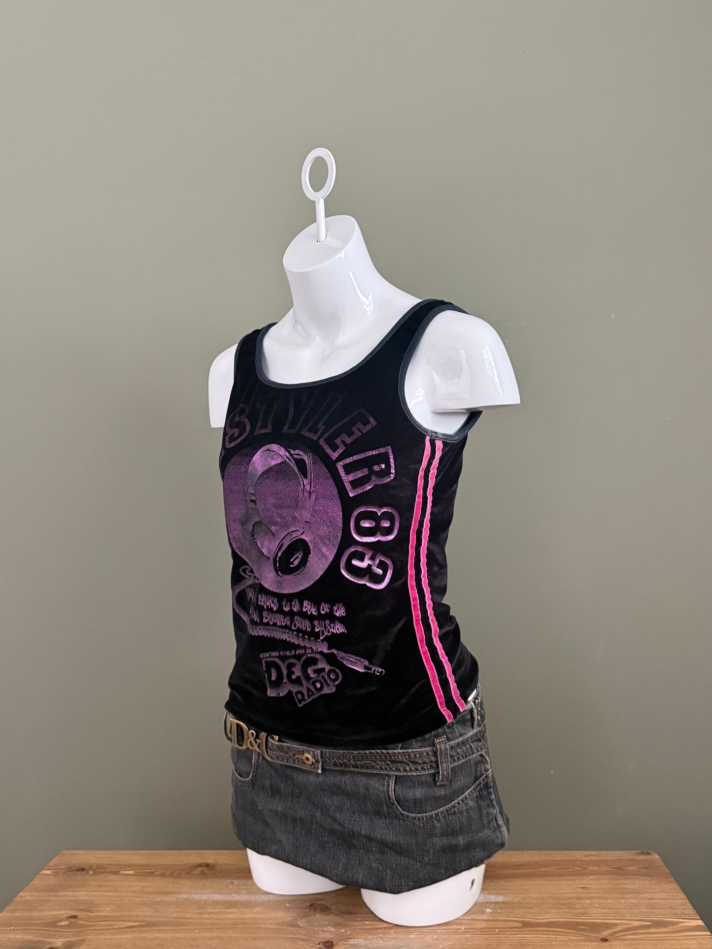 Dolce & Gabbana Velvet Vest (S)