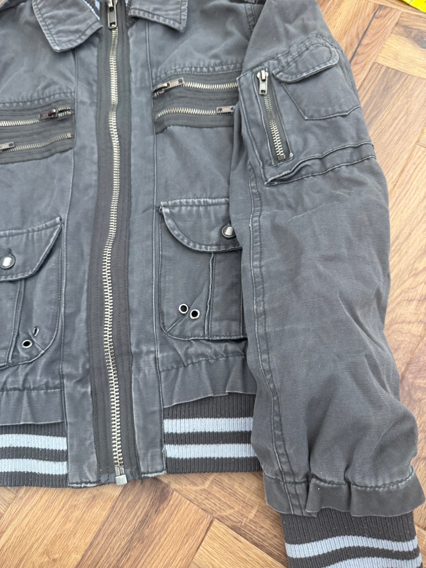 Y2K Cargo Jacket (UK12)