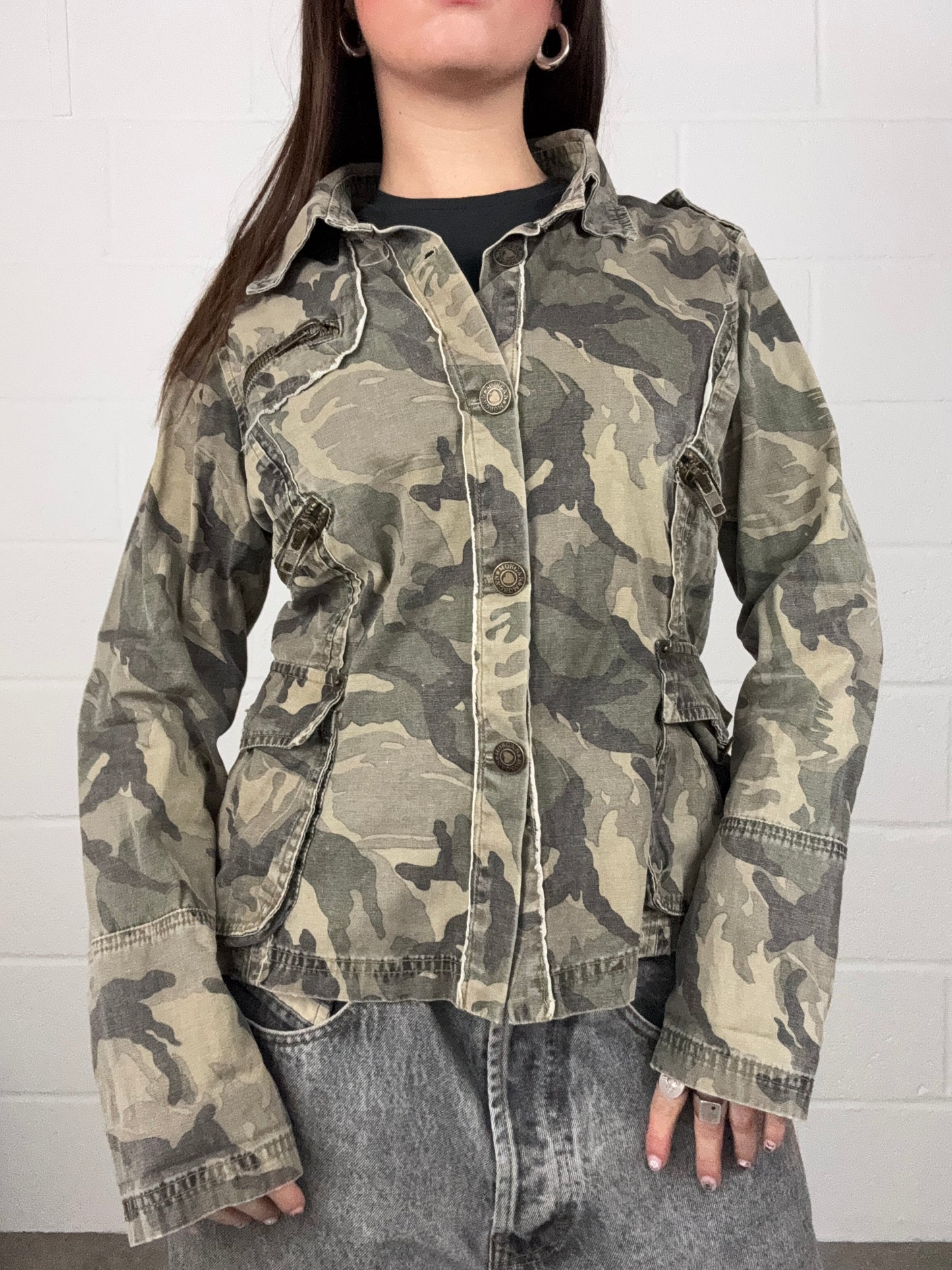 Morgan De Toi Camo Jacket (S)