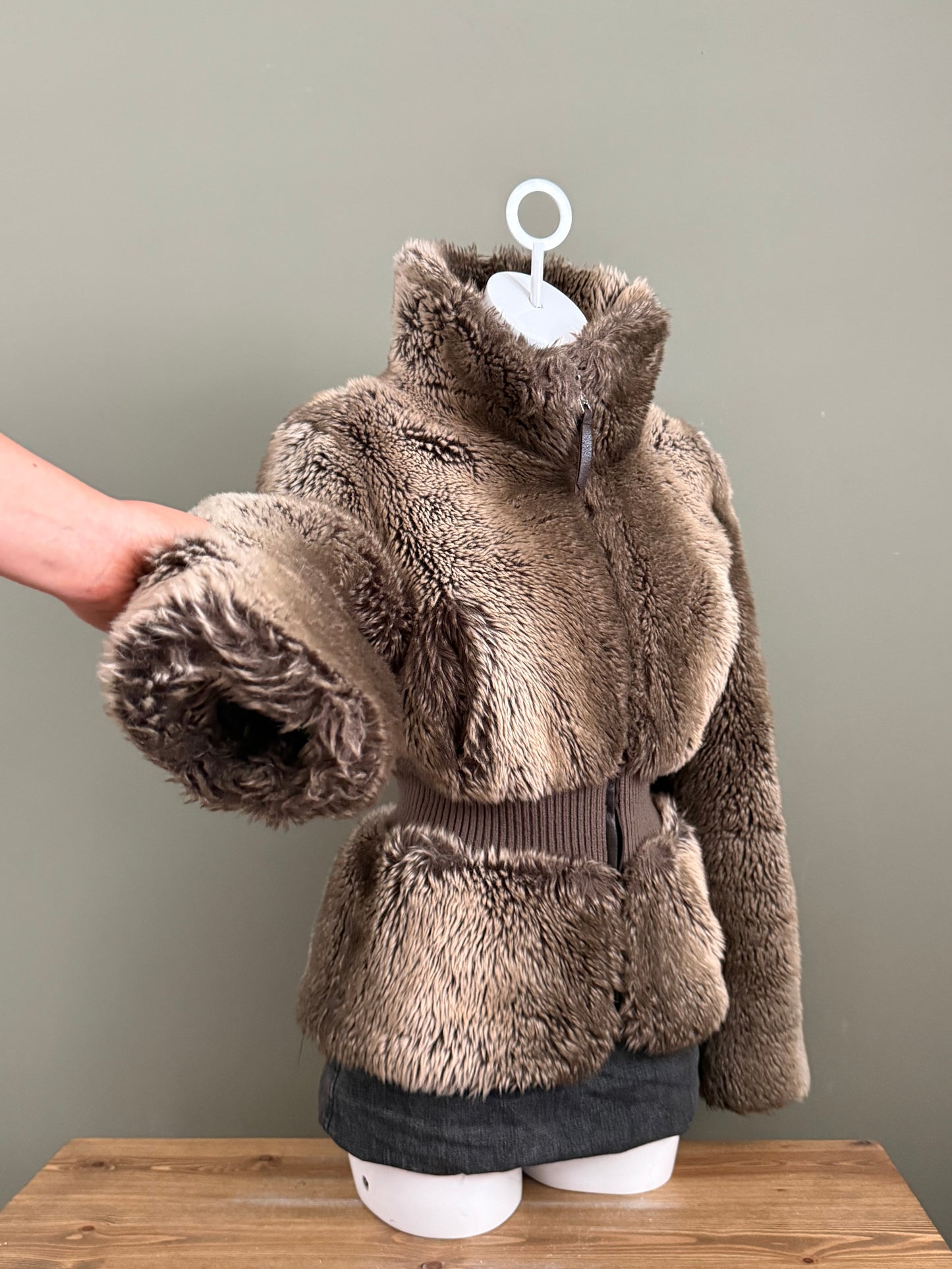 Miss Sixty Faux Fur Jacket (S)