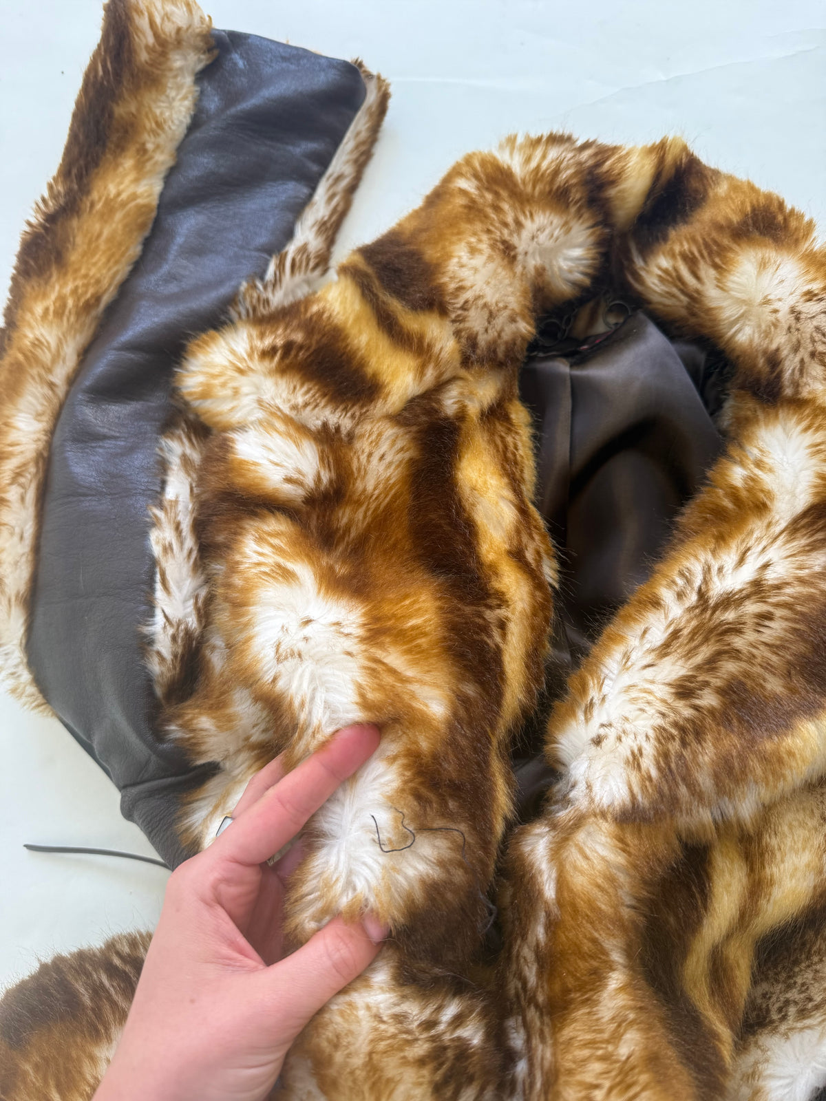 Miss Sixty Faux Fur Jacket (L)