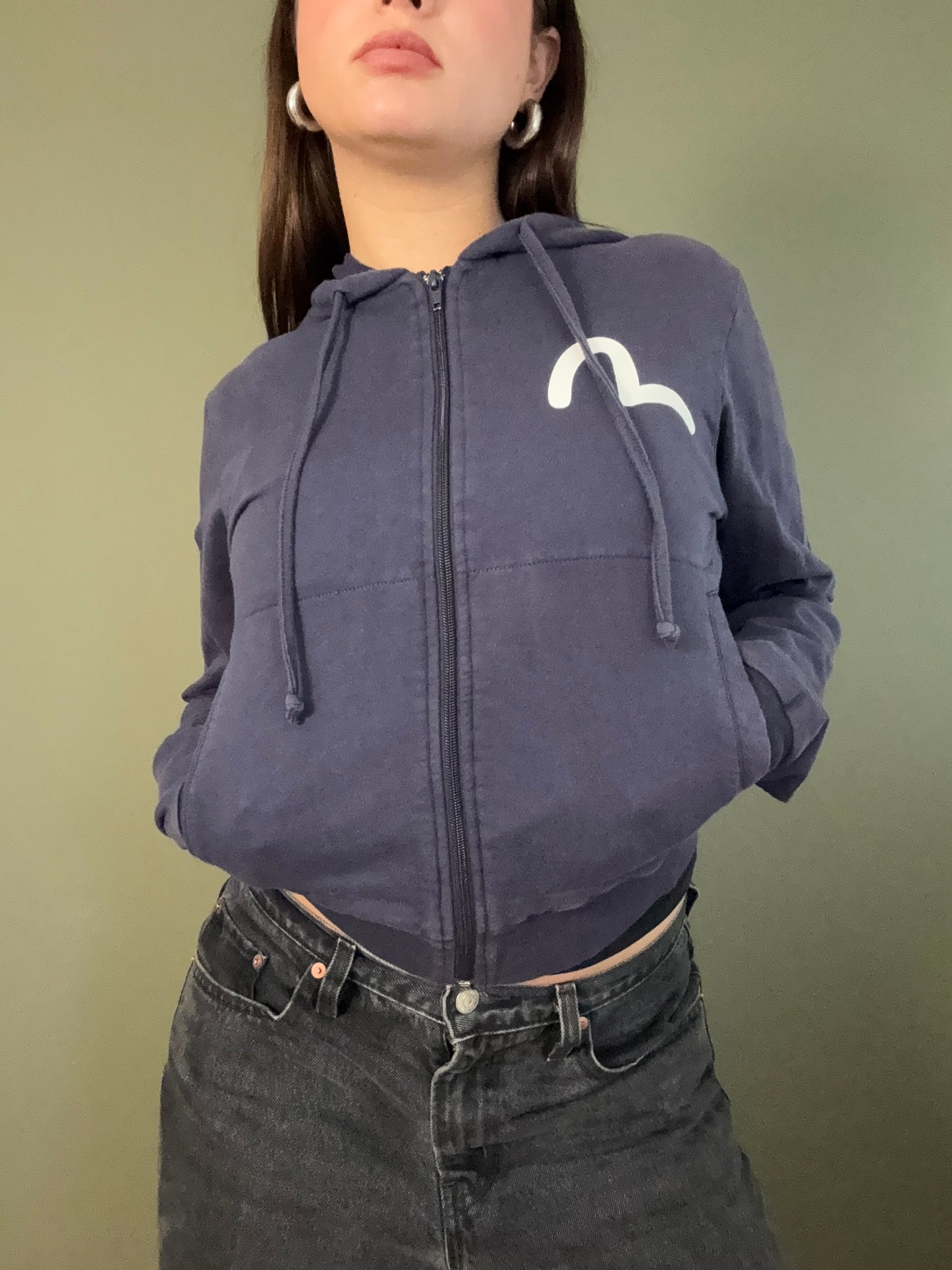 Evisu Zip Hoodie (S)
