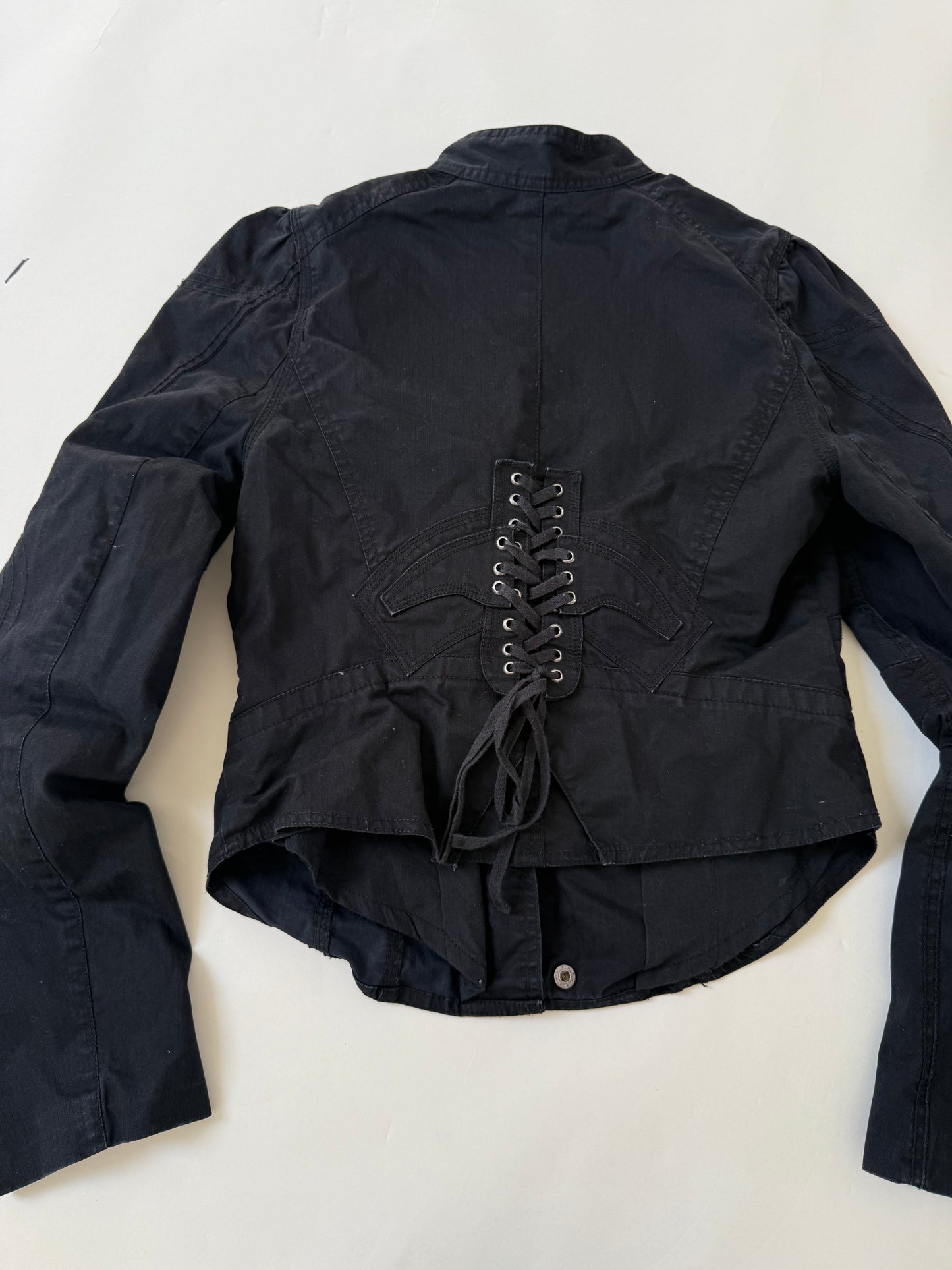 Y2K Asymmetric Corset Jacket (UK12)