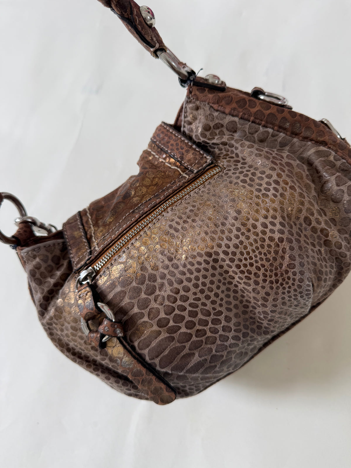 Guess Animal Print Shoulder Bag