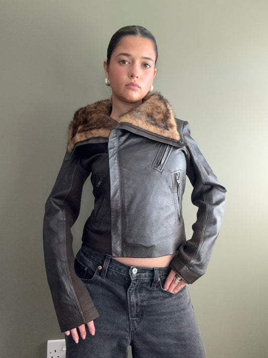 Morgan De Toi Leather Jacket (S)