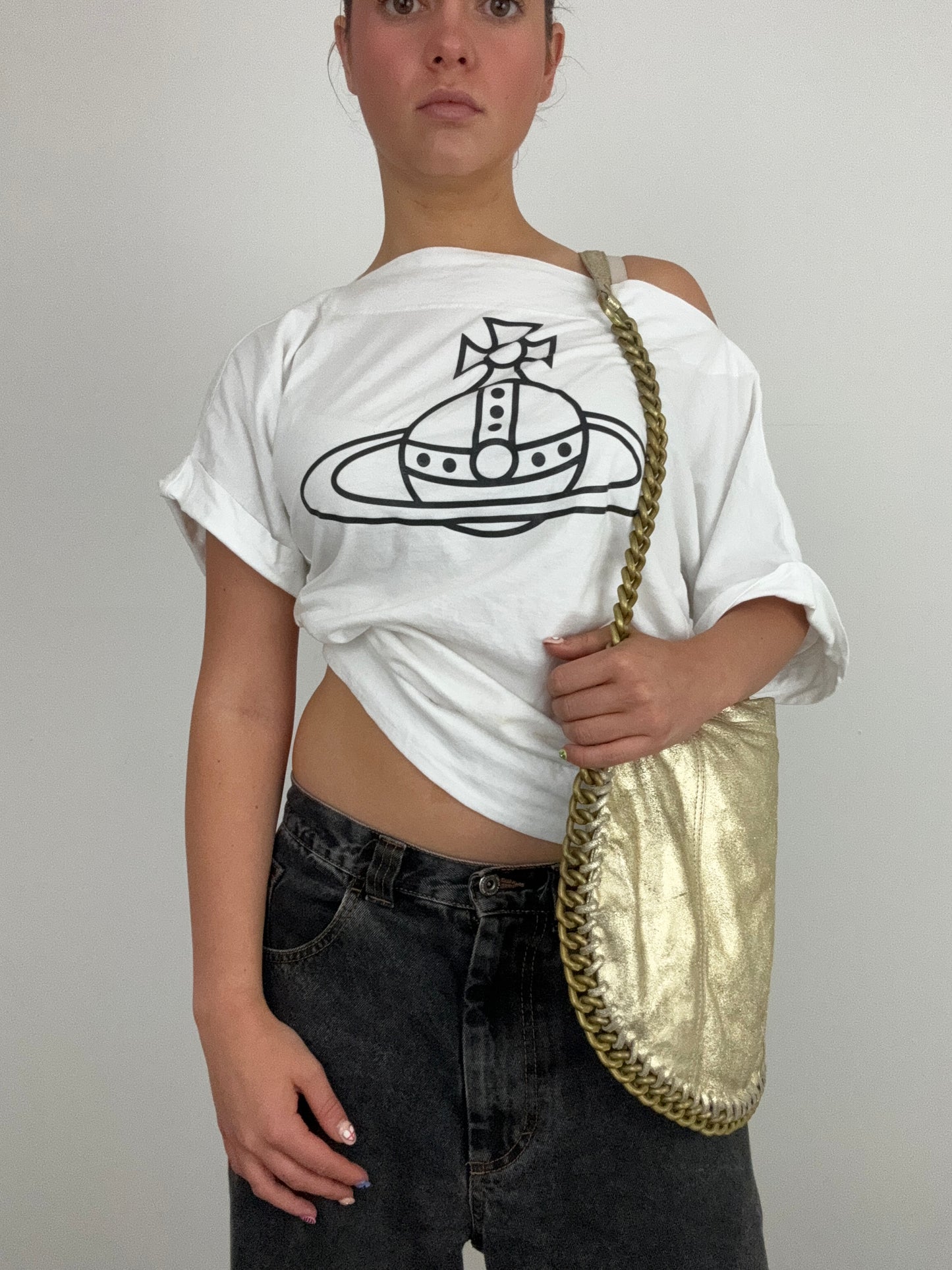 Metallic Gold Bag