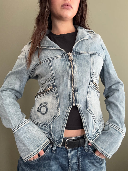 Fitted Denim Jacket (M)