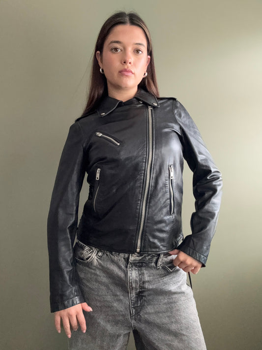 Diesel Leather Jacket (XS)