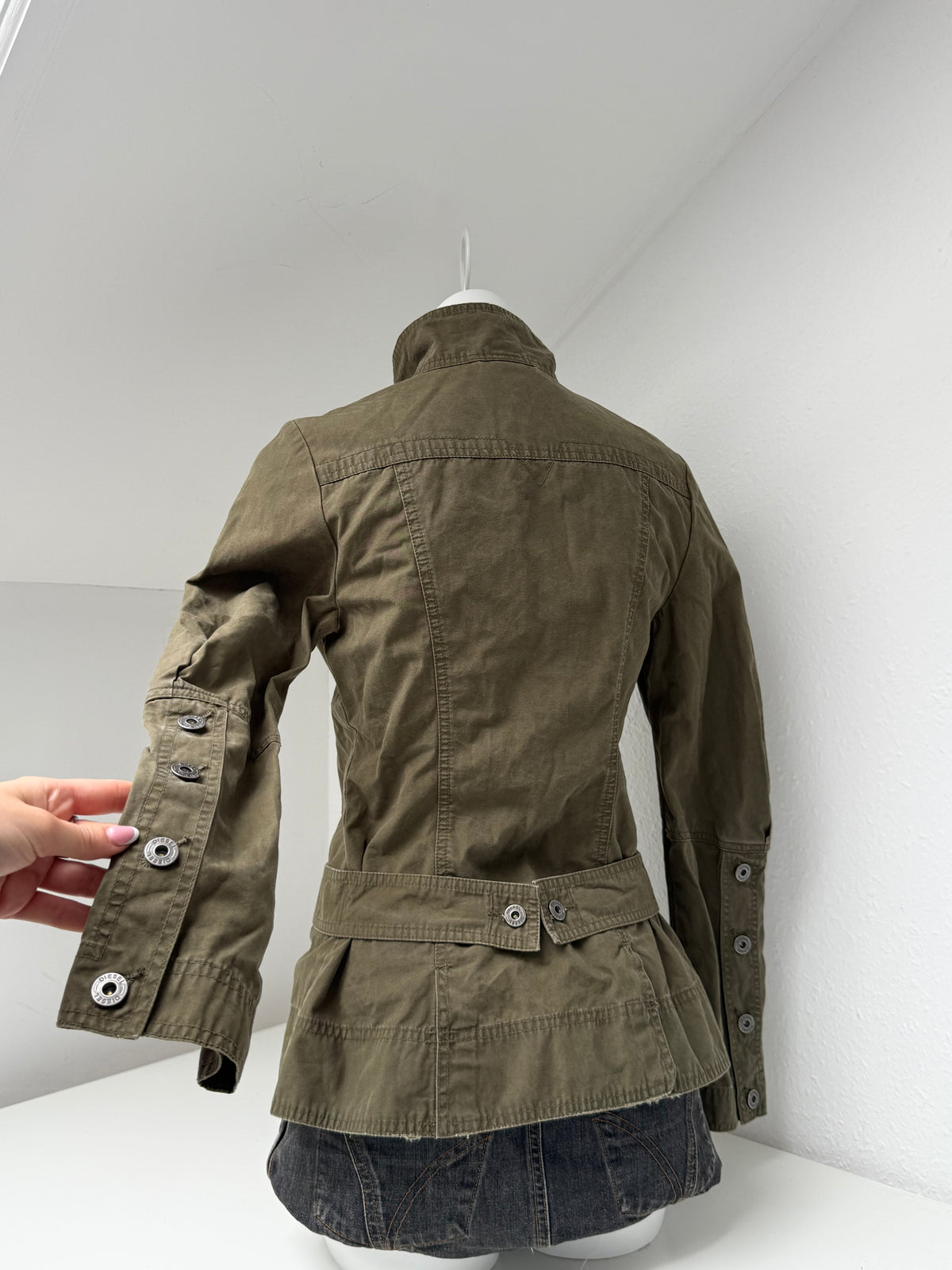 Diesel Asymmetric Fitted Jacket
