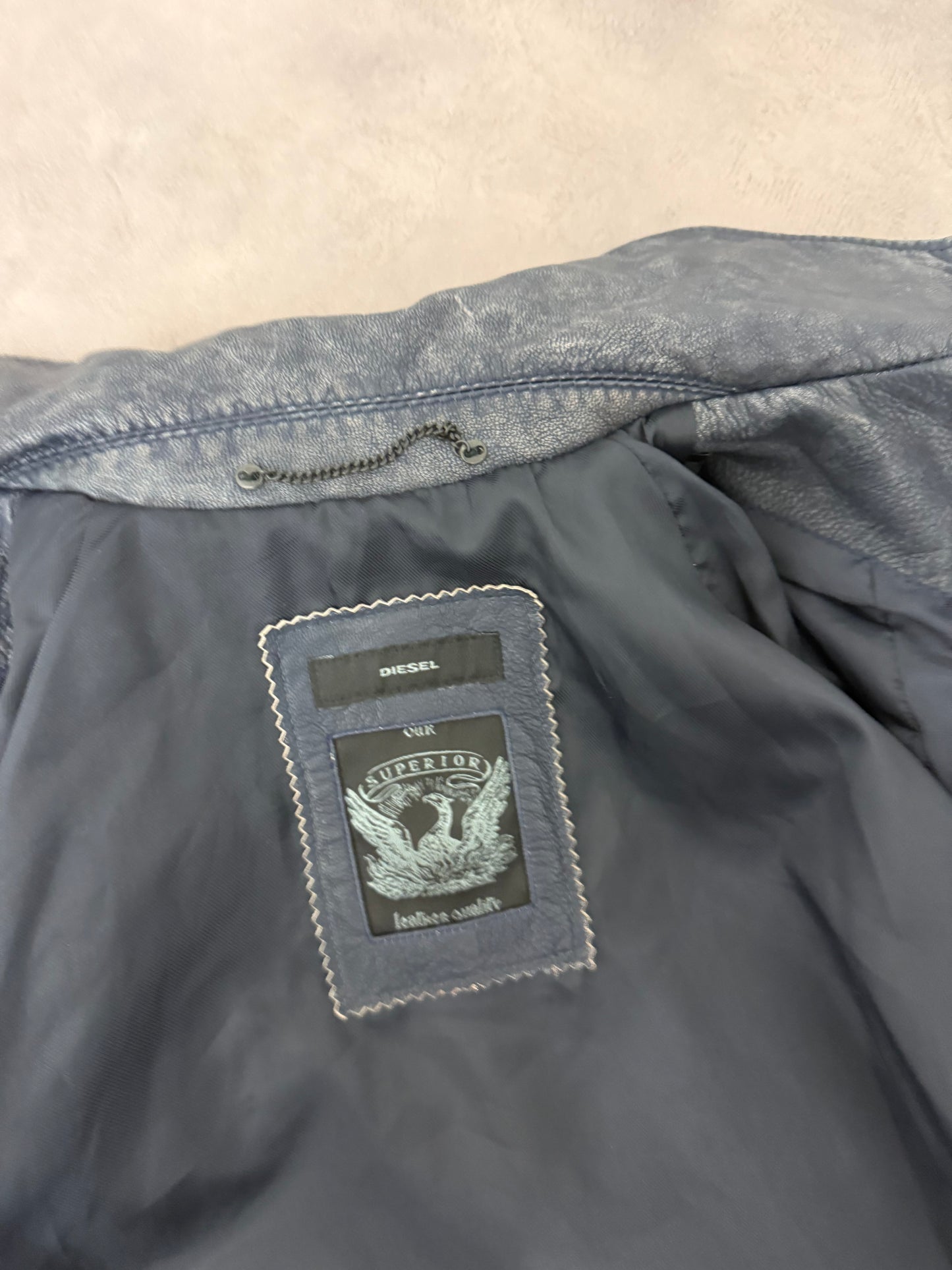 Diesel Leather Jacket (S)