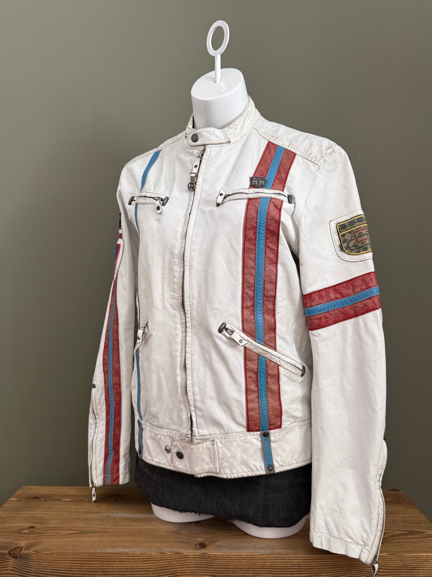 Diesel Leather Biker Jacket (M)