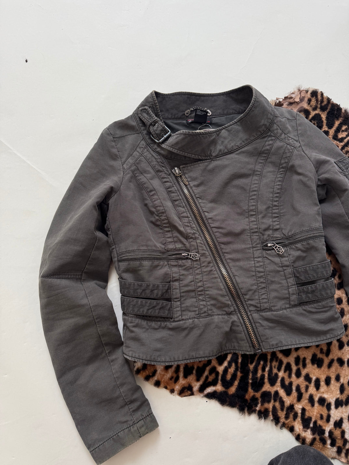 Diesel Cropped Utility Jacket (M)