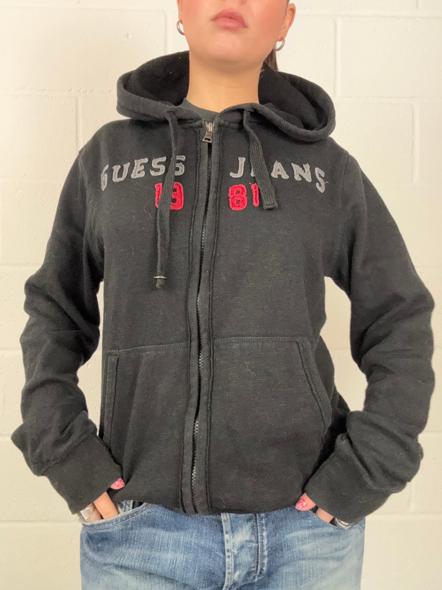 Guess Zip Hoodie (S)