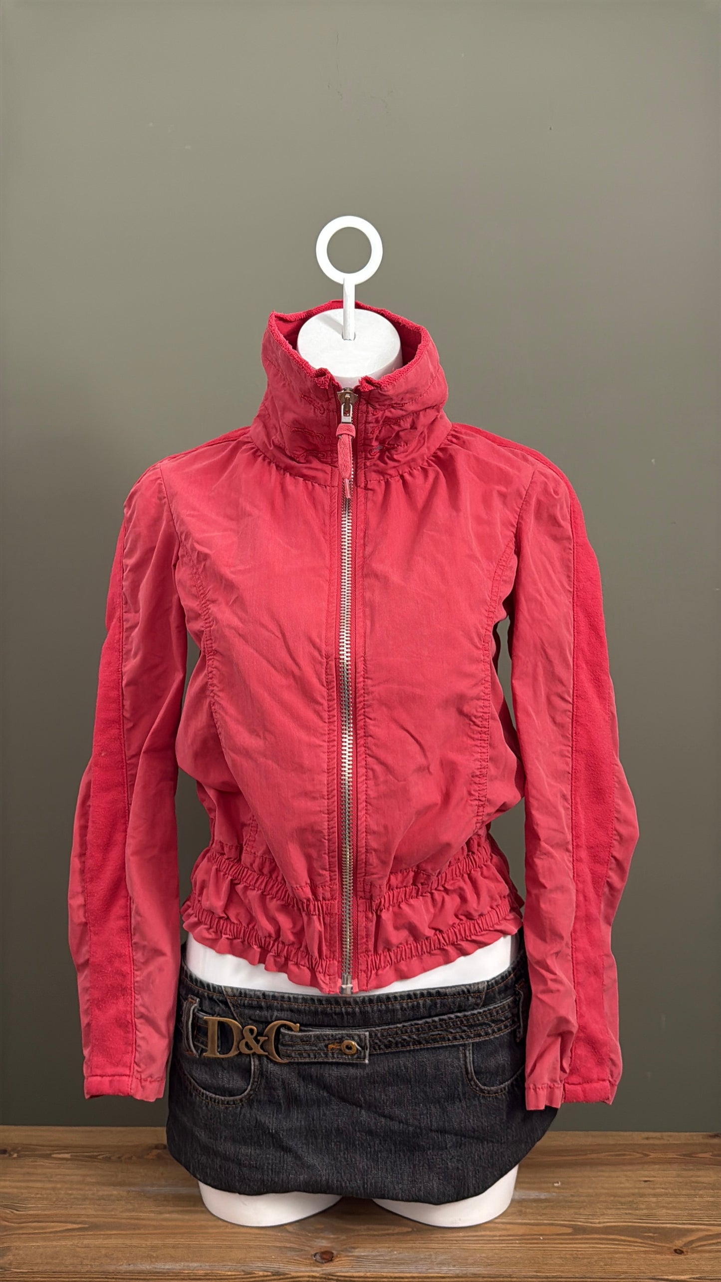 Diesel Red Bomber Jacket (S)