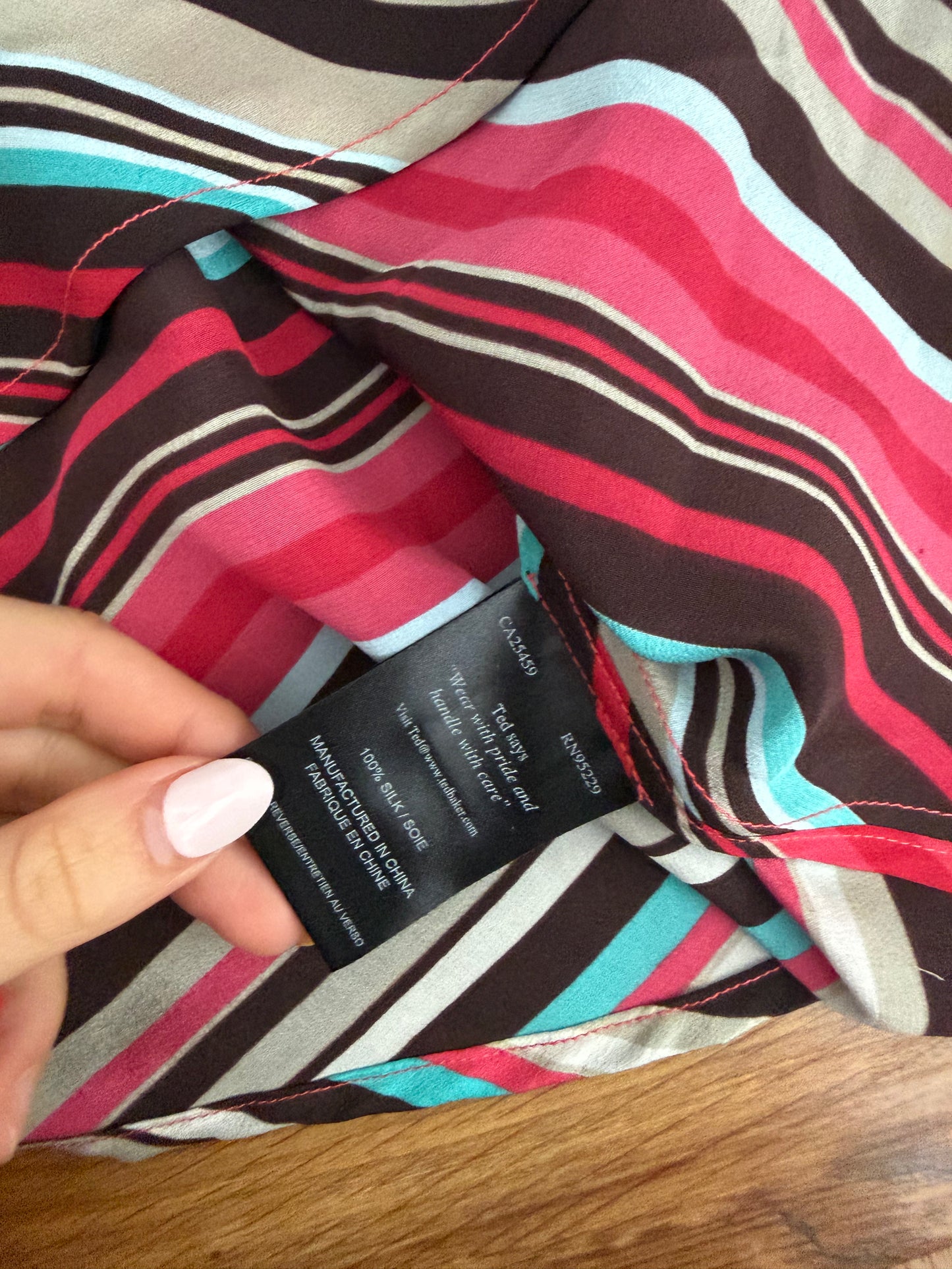 Ted Baker Silk Top (UK12)
