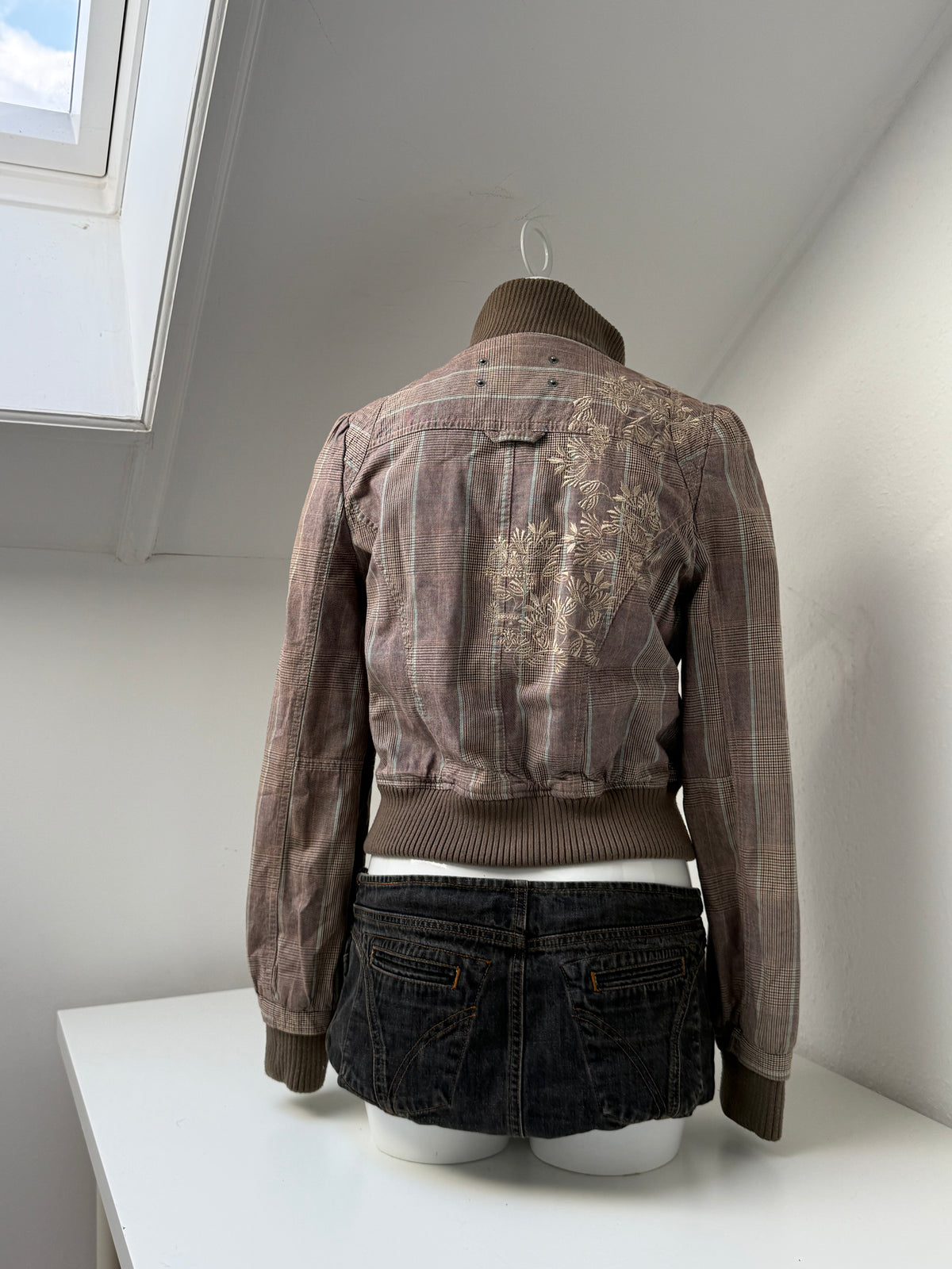 Tartan Bomber Jacket (UK12)