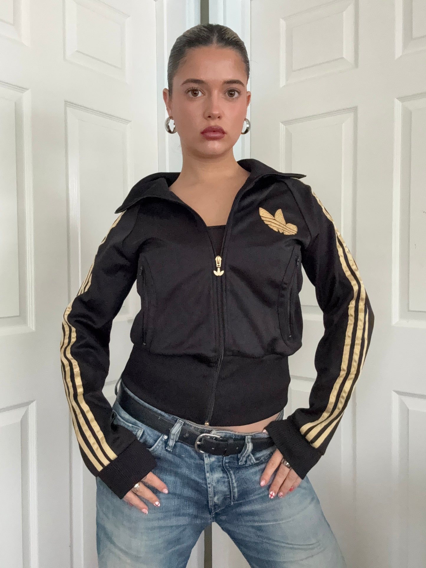 Adidas Zip Track Top (UK12)
