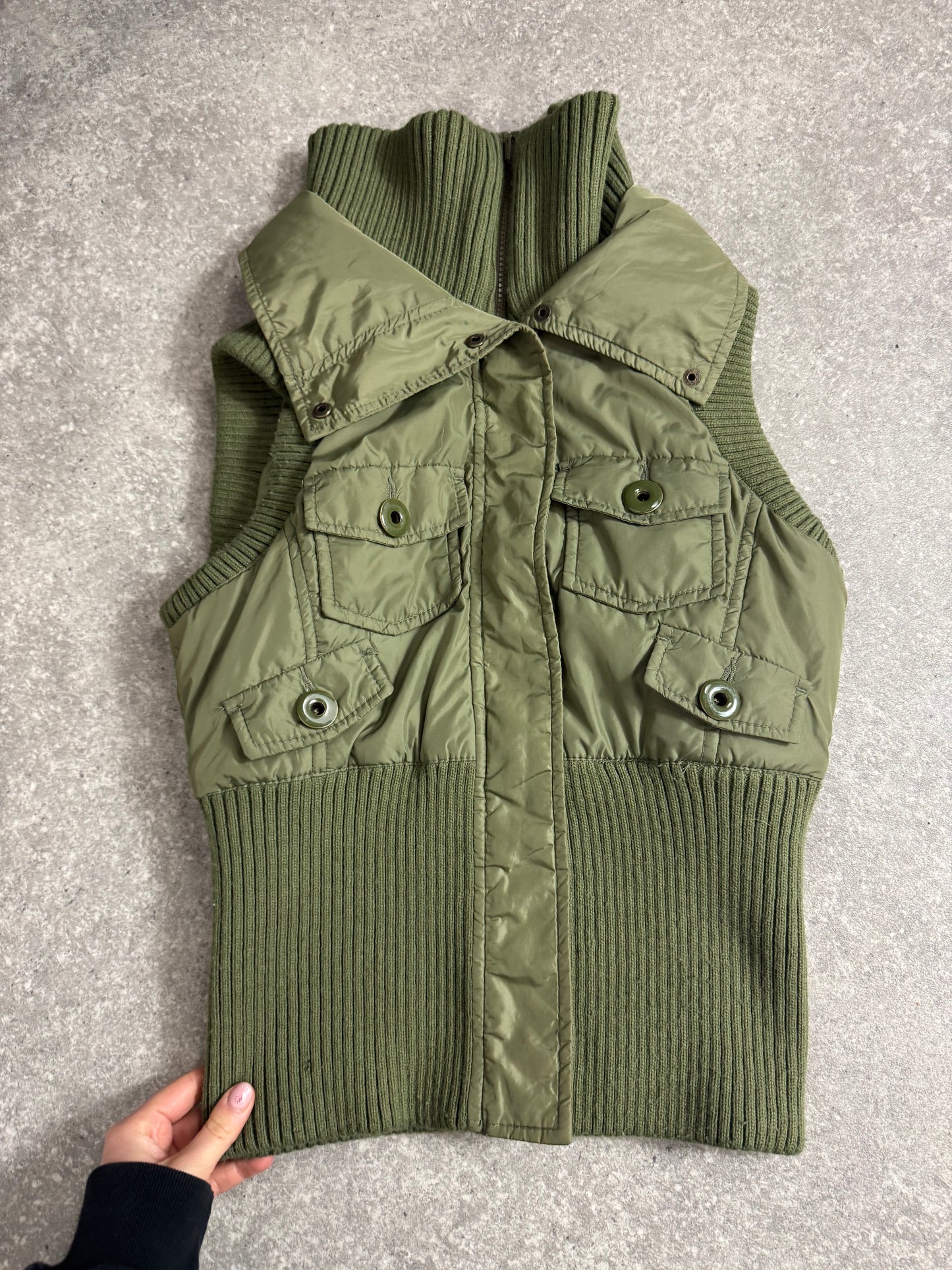 Y2K Reversible Gilet (S)