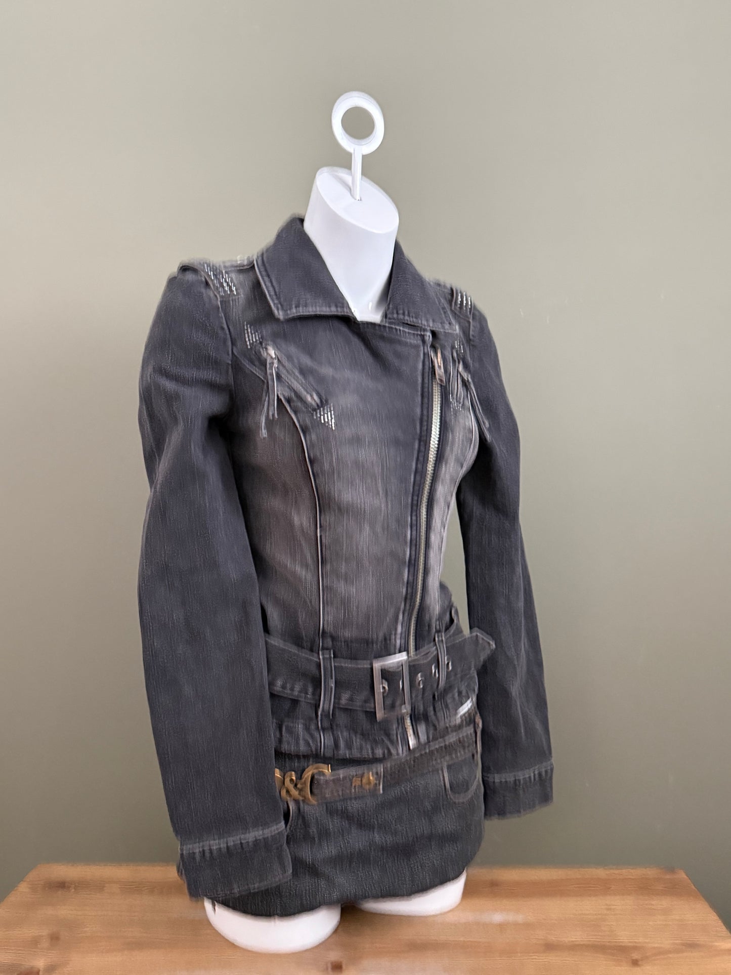 Guess Biker Denim Jacket (S)