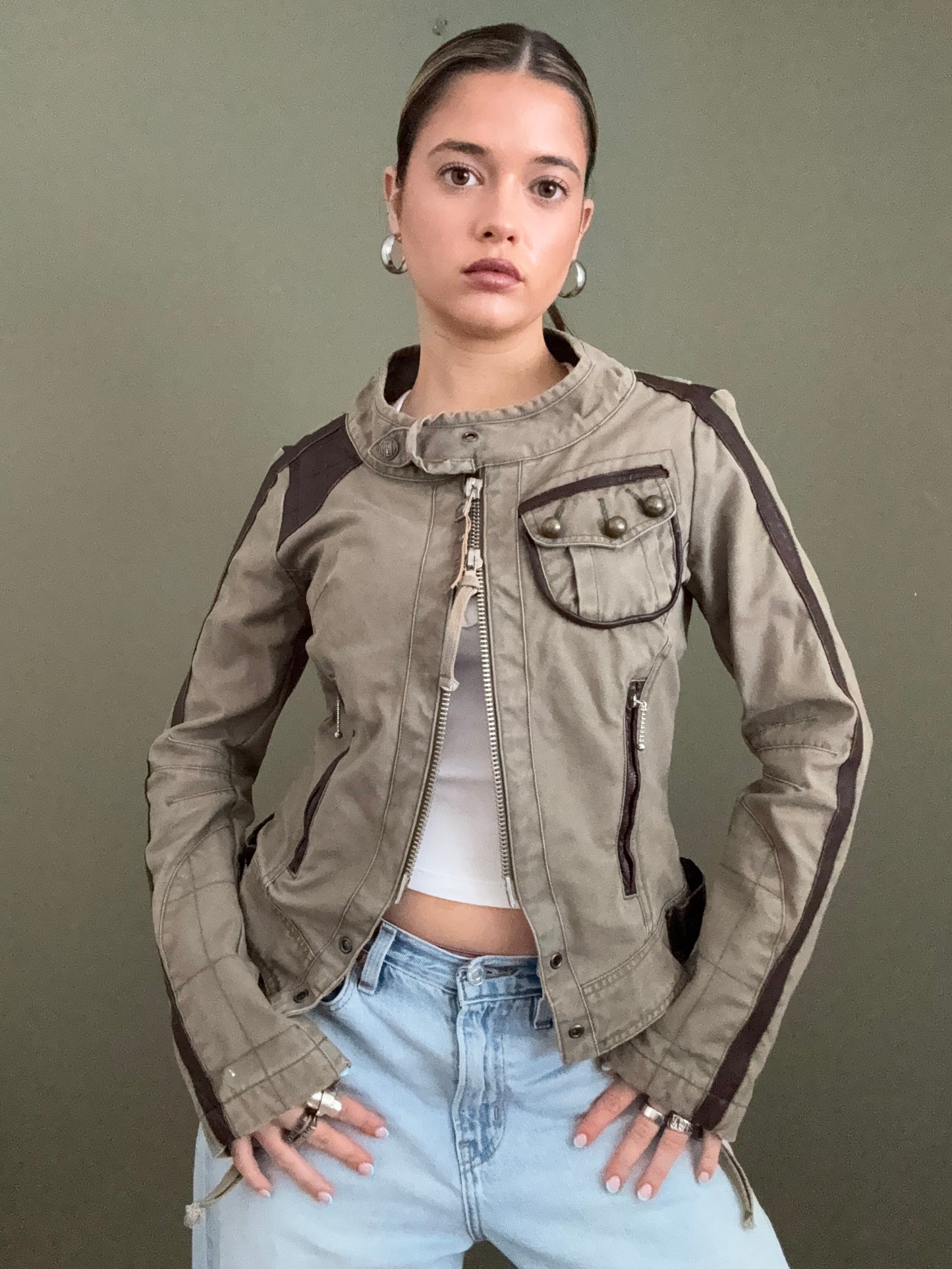 Vintage Diesel Fitted Jacket (M)