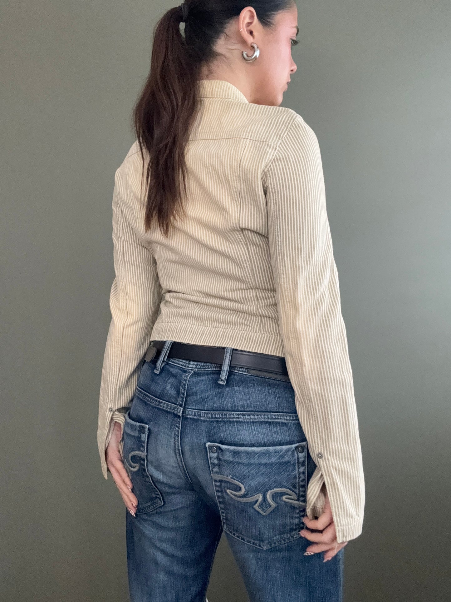 Guess Pinstripe Jacket (M)