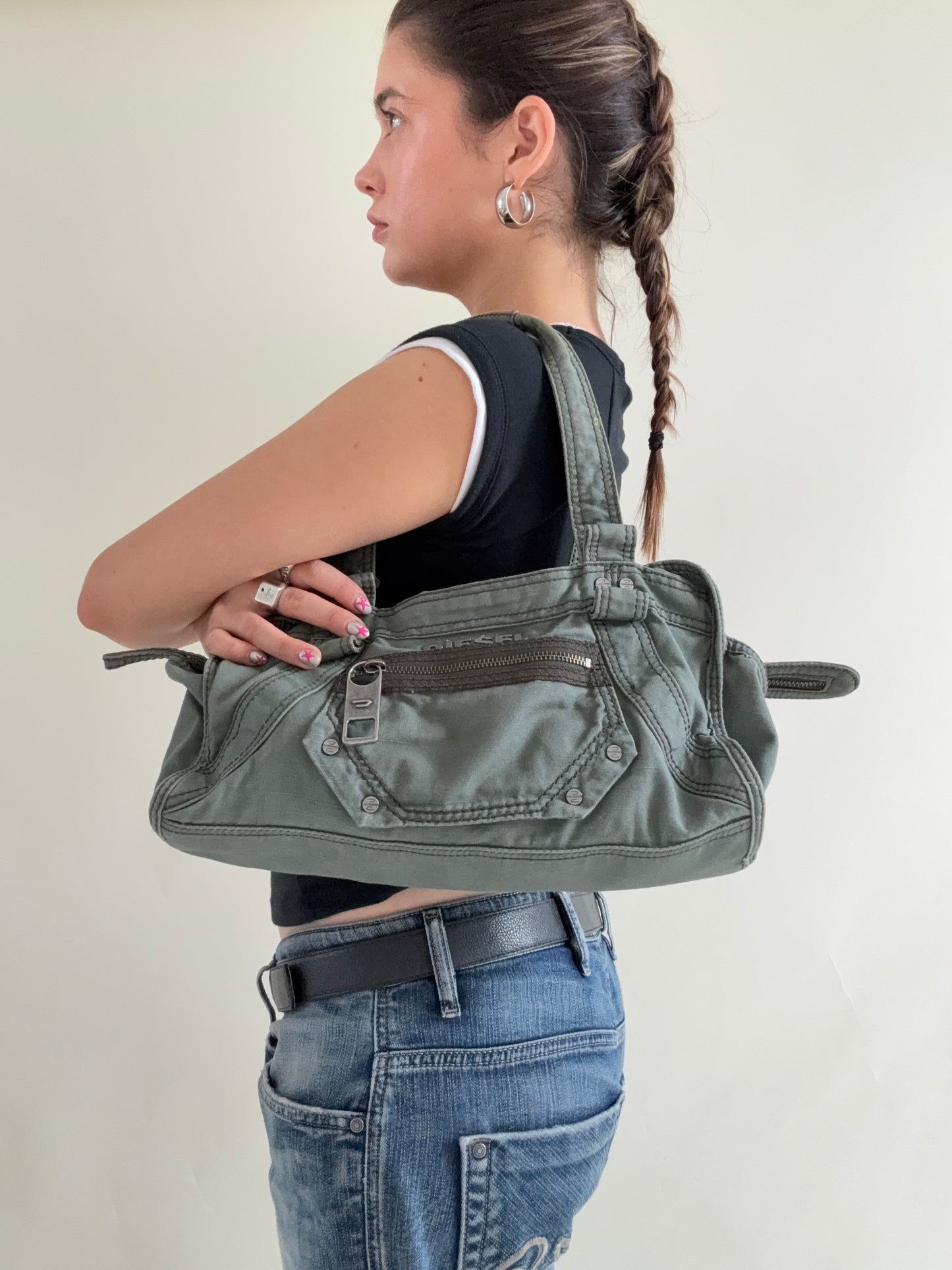 Vintage Diesel Shoulder Bag