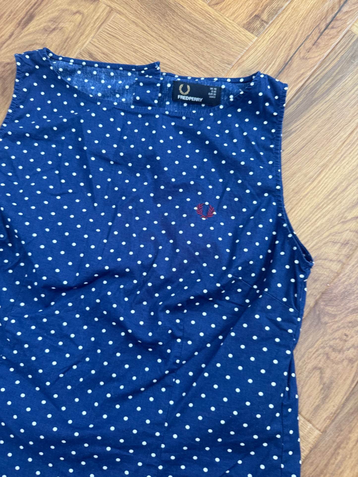 Fred Perry Polka Dot Top (UK10)