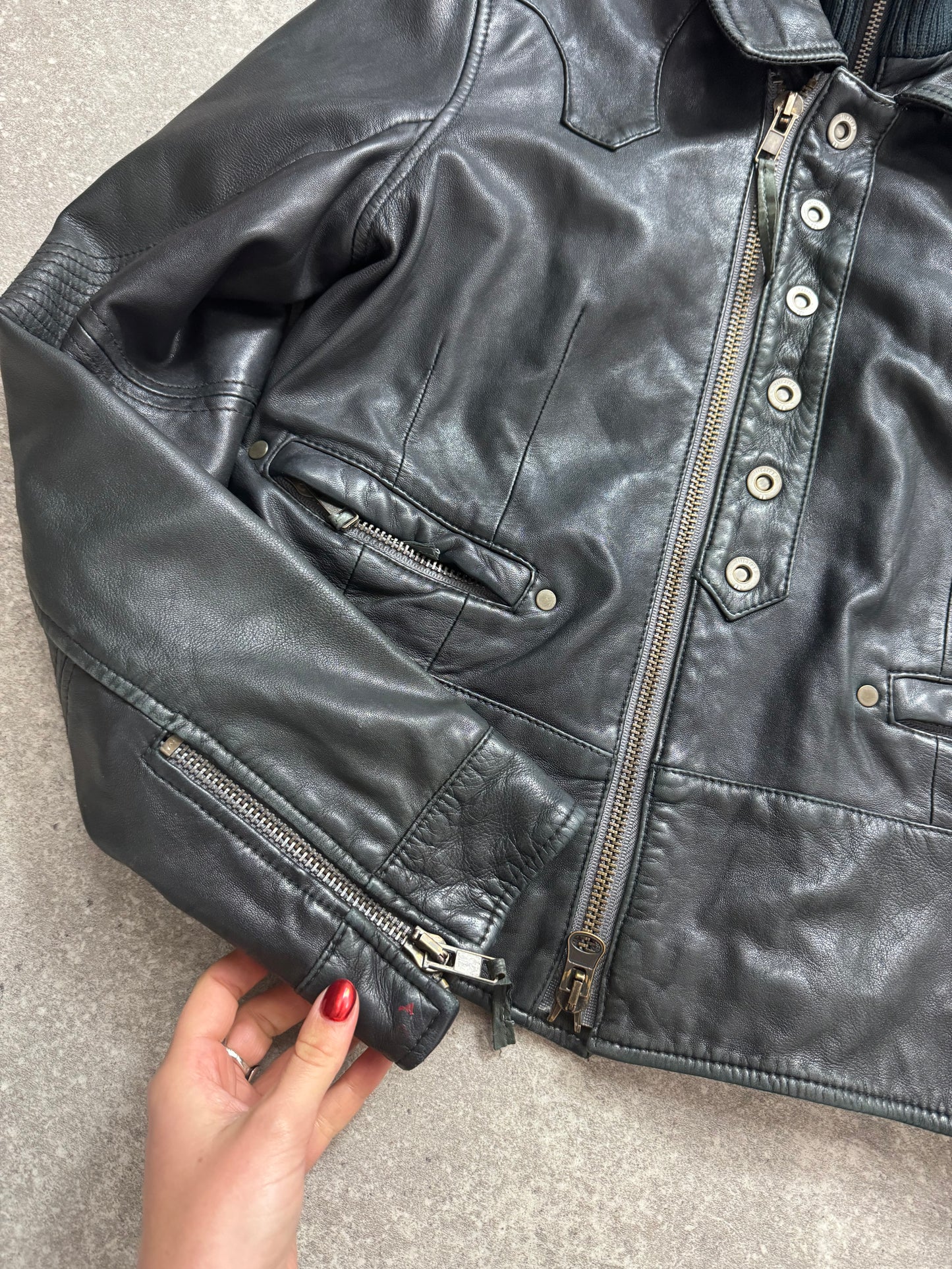 Vintage Firetrap Leather Jacket