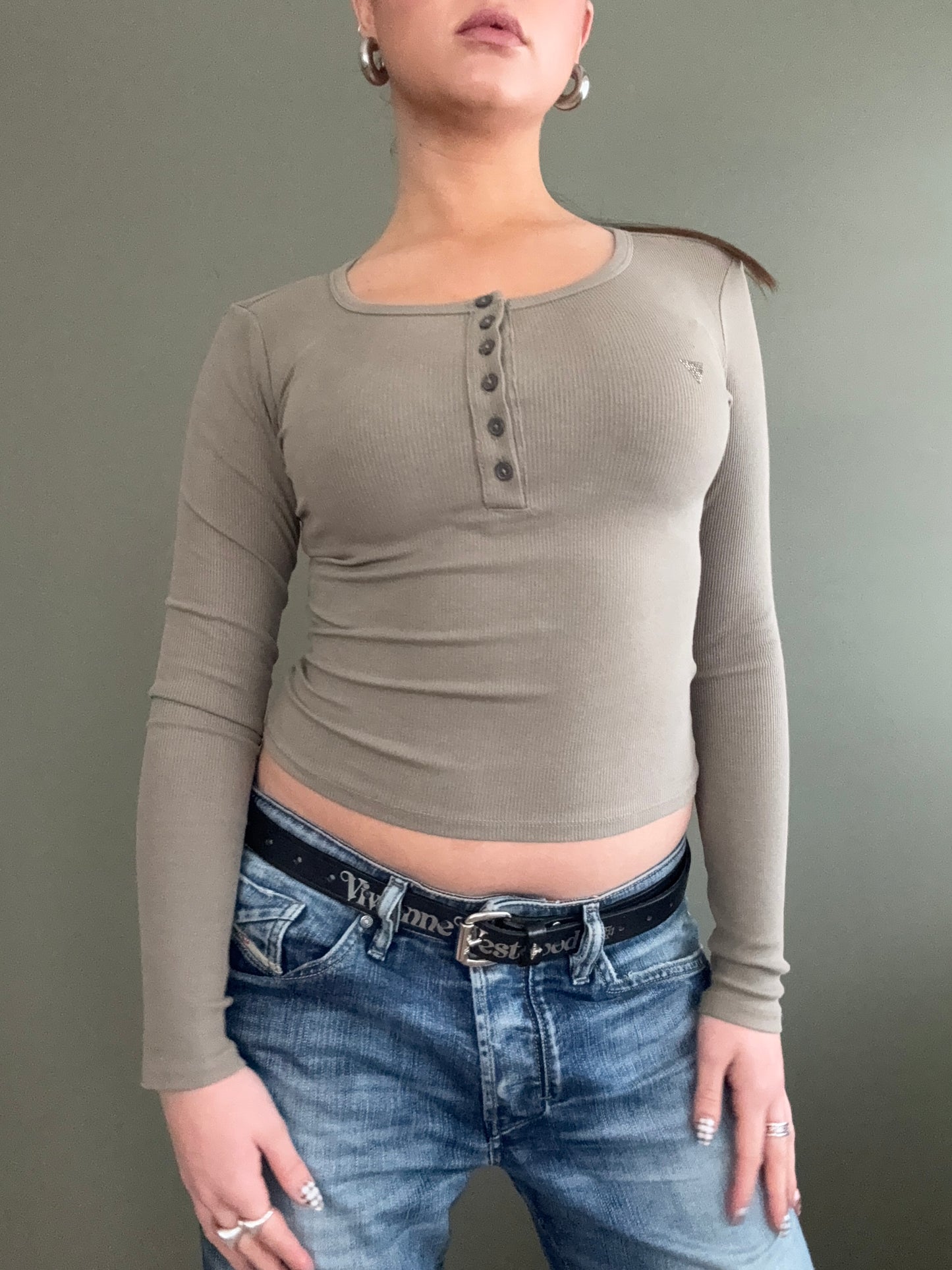 Guess Henley Top (XS)