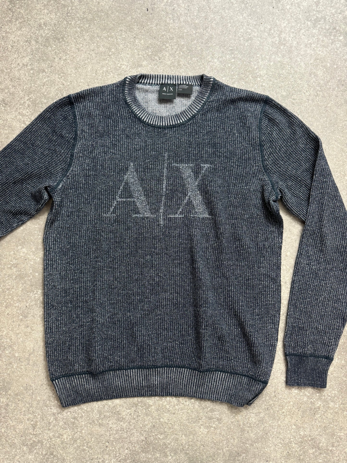 Armani Waffle Knit Jumper