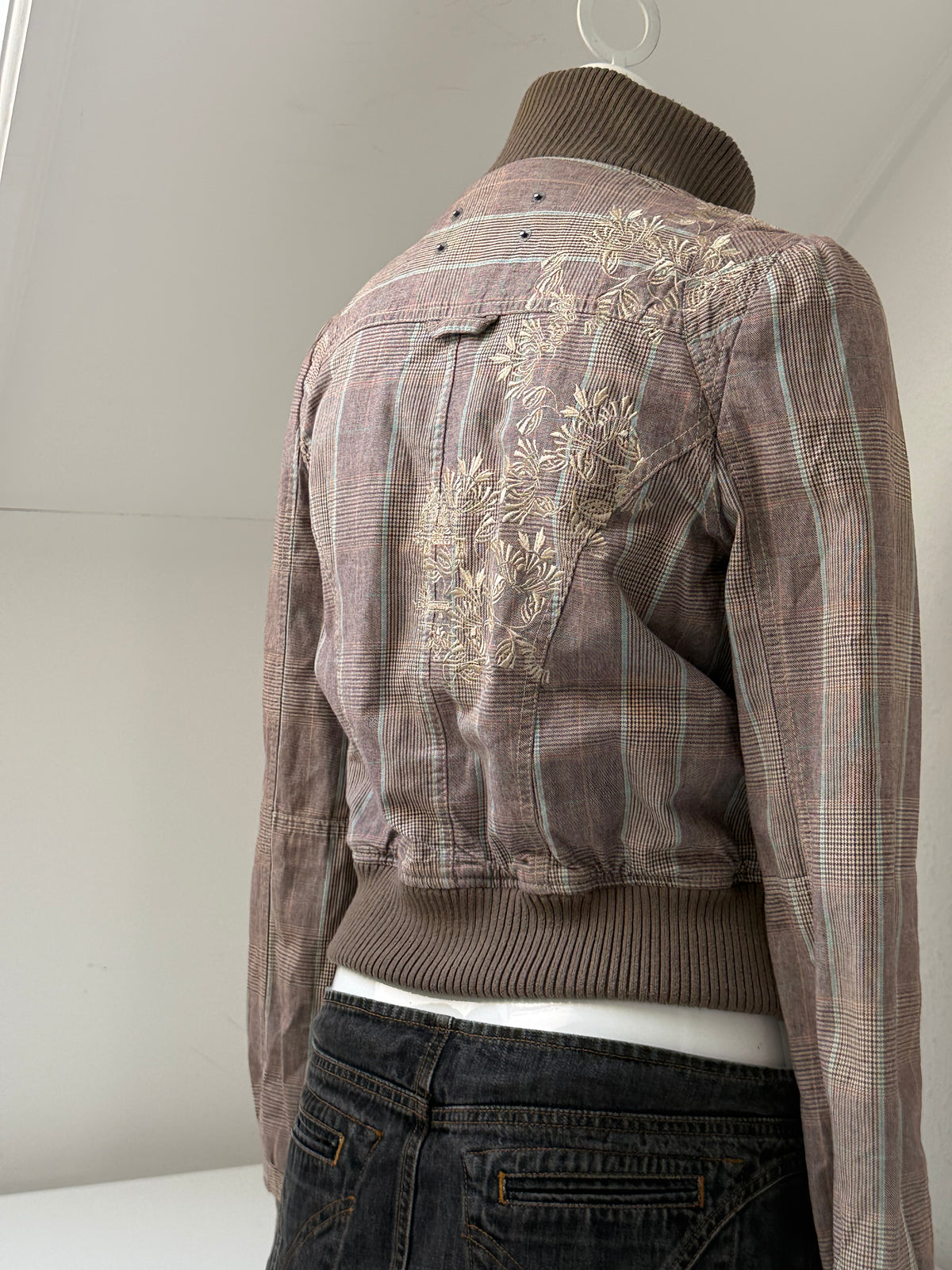 Tartan Bomber Jacket (UK12)
