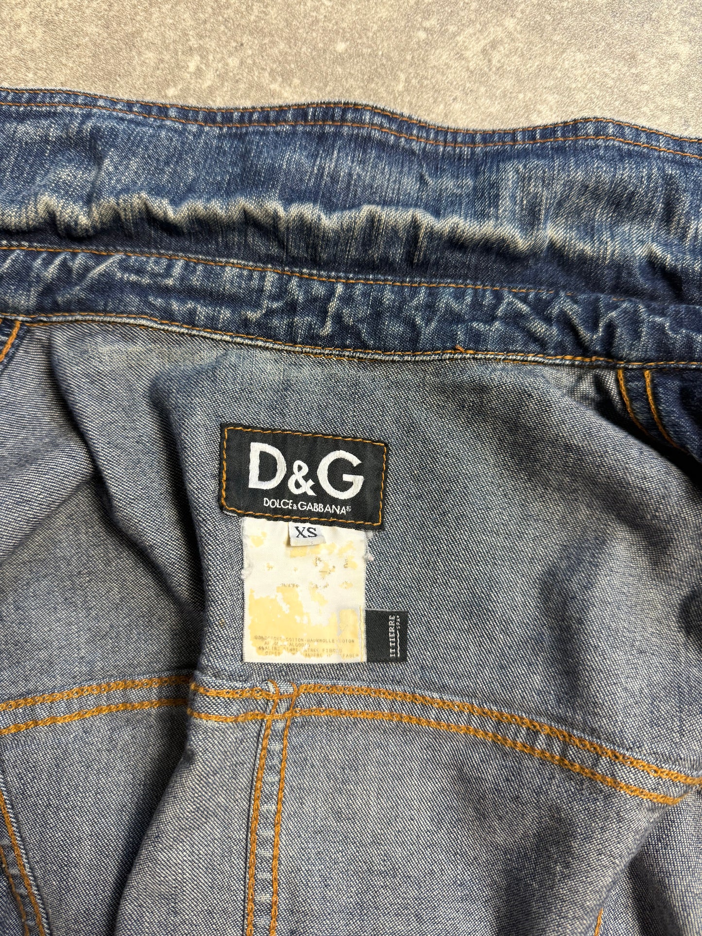 Dolce and Gabbana Denim Jacket (XS)