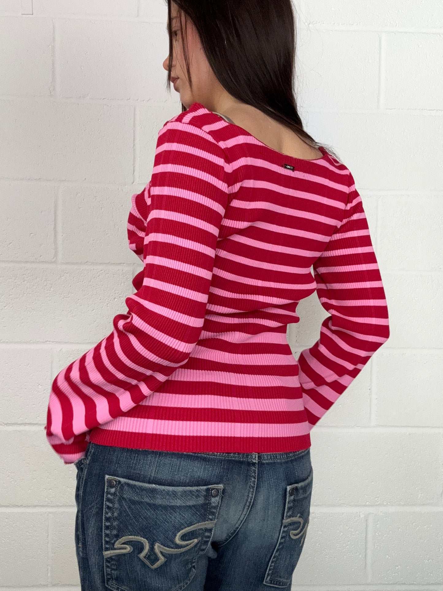 Guess Striped Top (UK6)