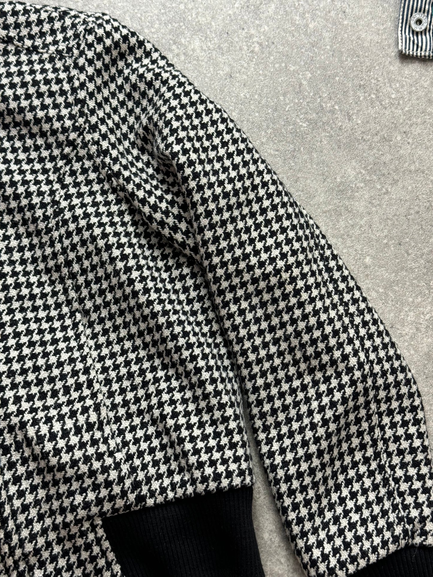 Dogtooth Print Jacket (UK10)