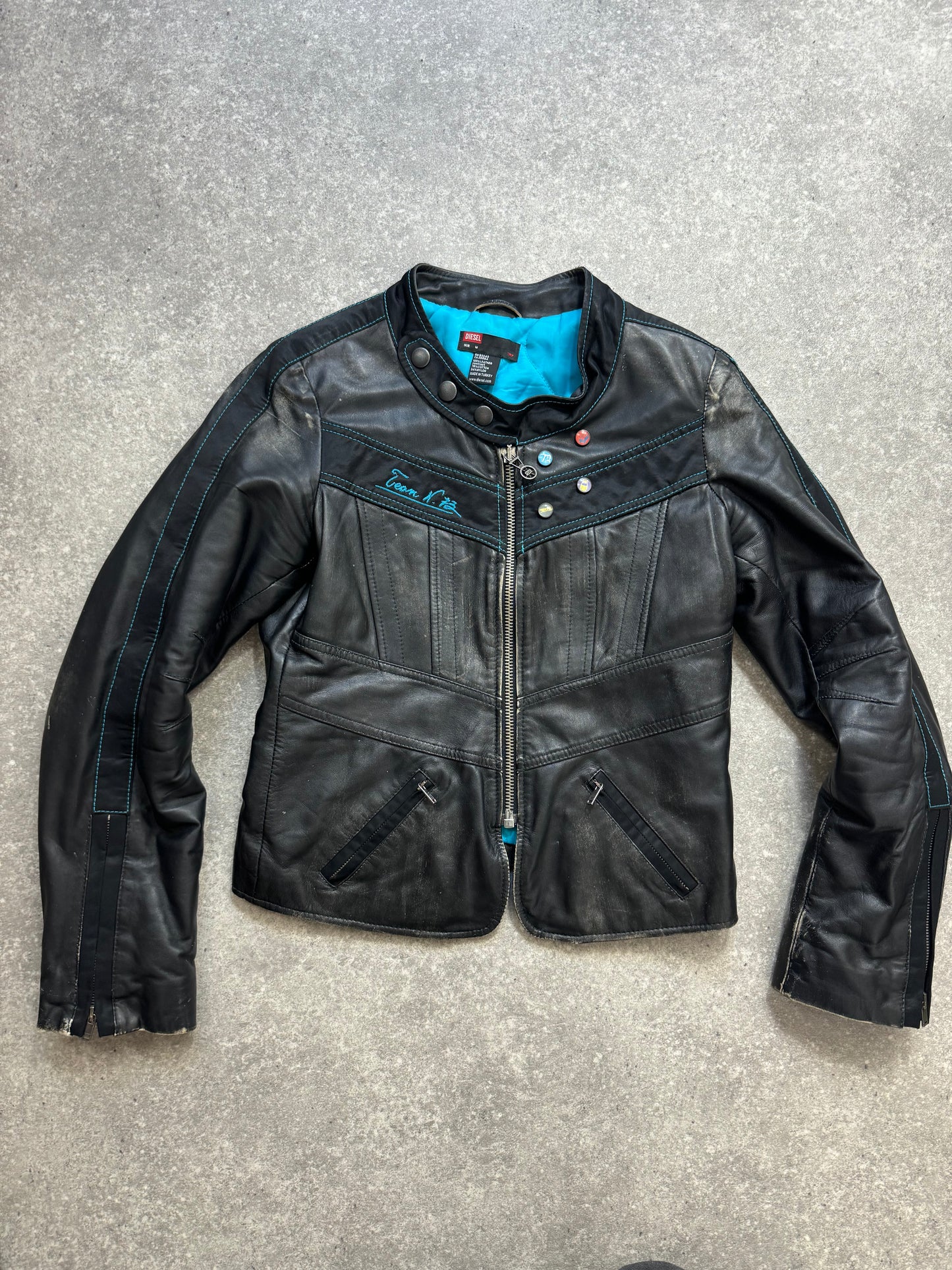 Vintage Diesel Leather Jacket