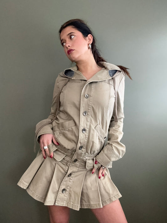 Diesel Hooded Dress (S)