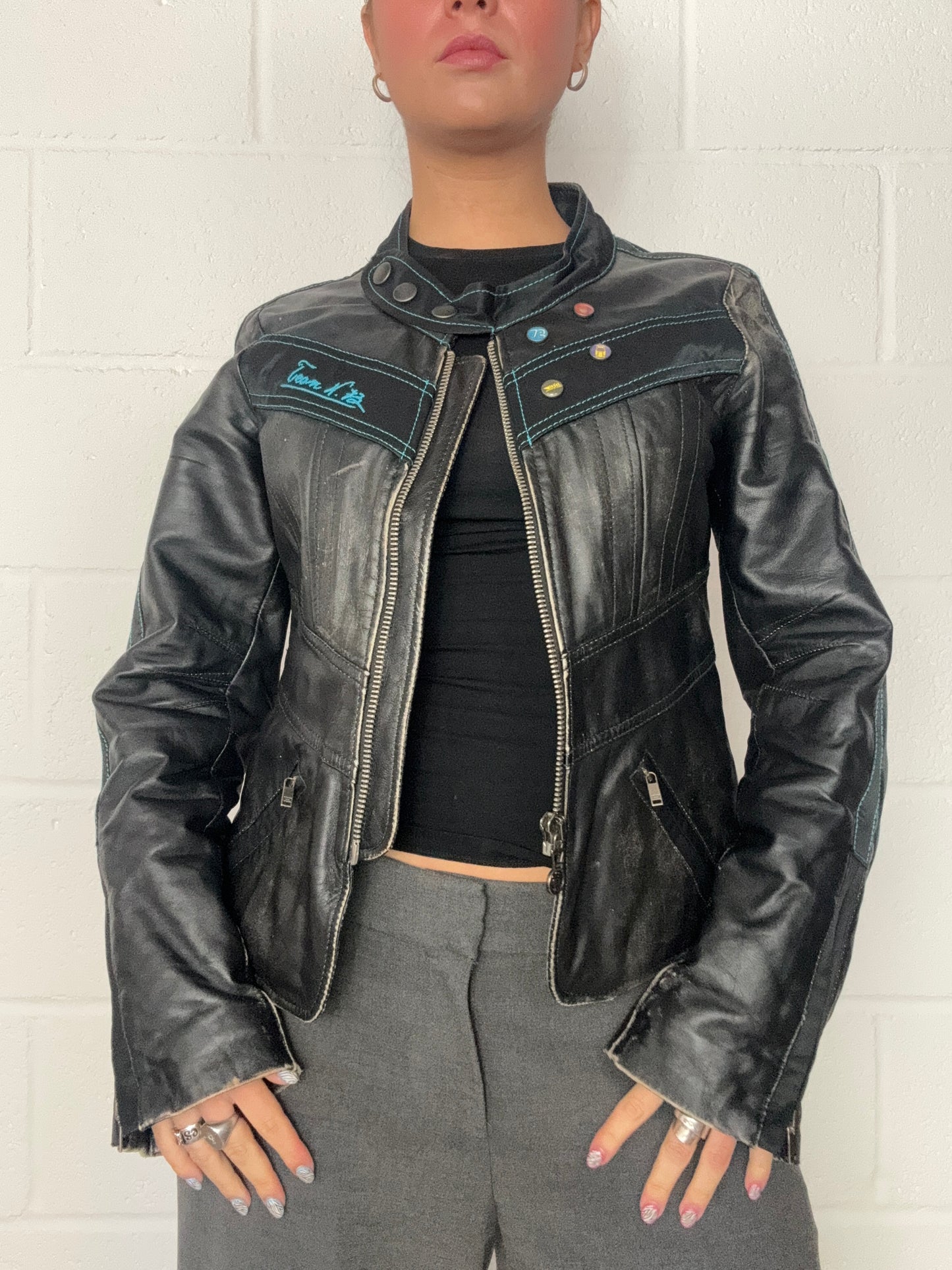 Vintage Diesel Leather Jacket