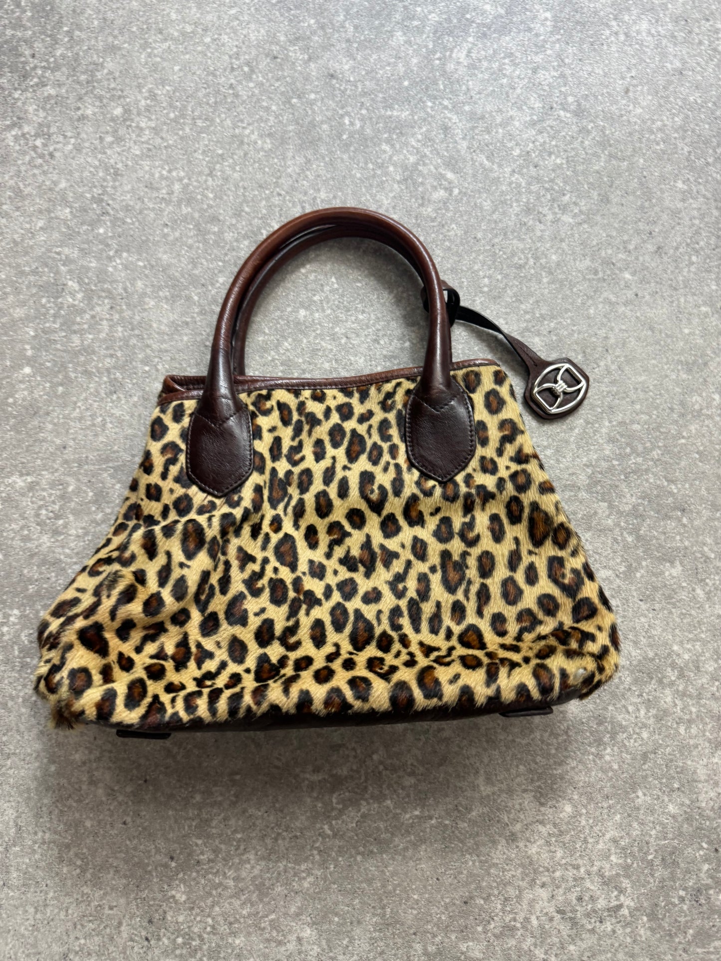 DKNY Leopard Mini Tote Bag